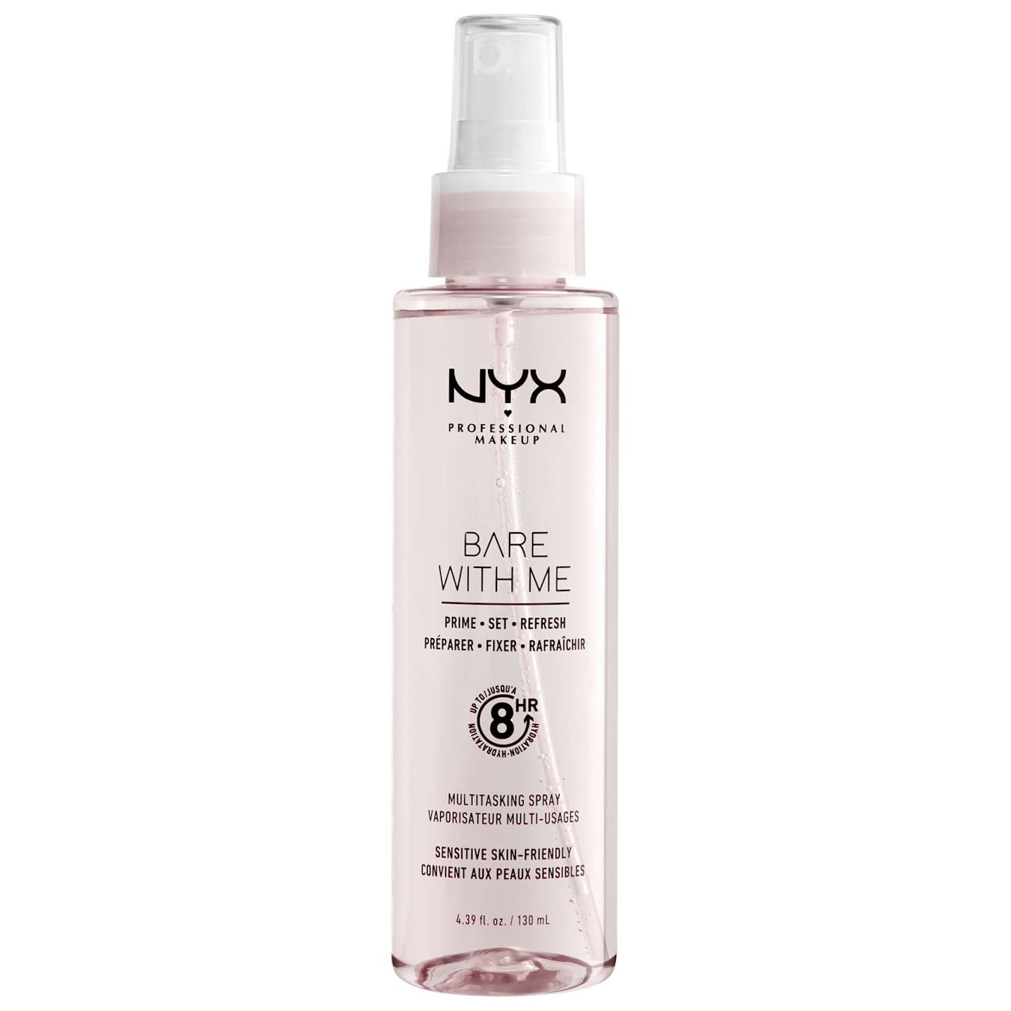 NYX Professional Makeup Bare With Me Prime Set Refresh Spray, £10