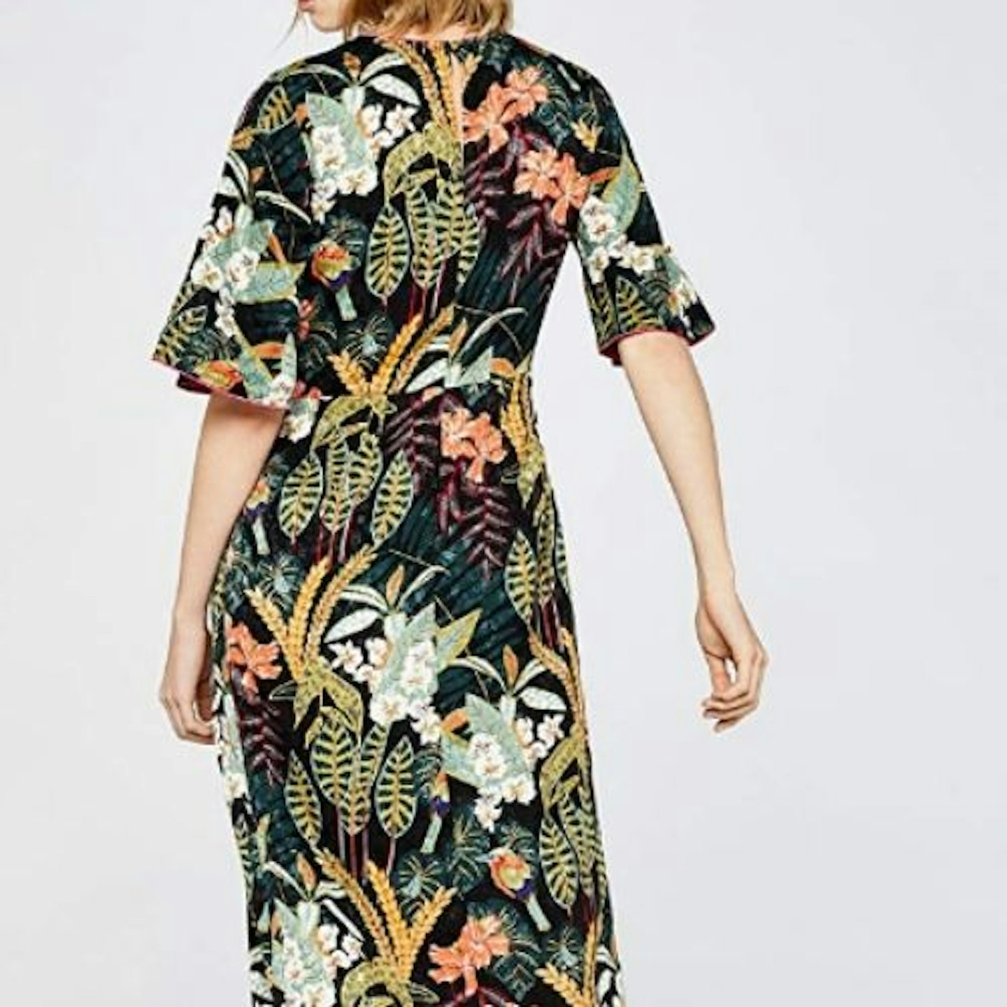 Amazon Brand - find. Women's Floral Midi Dress