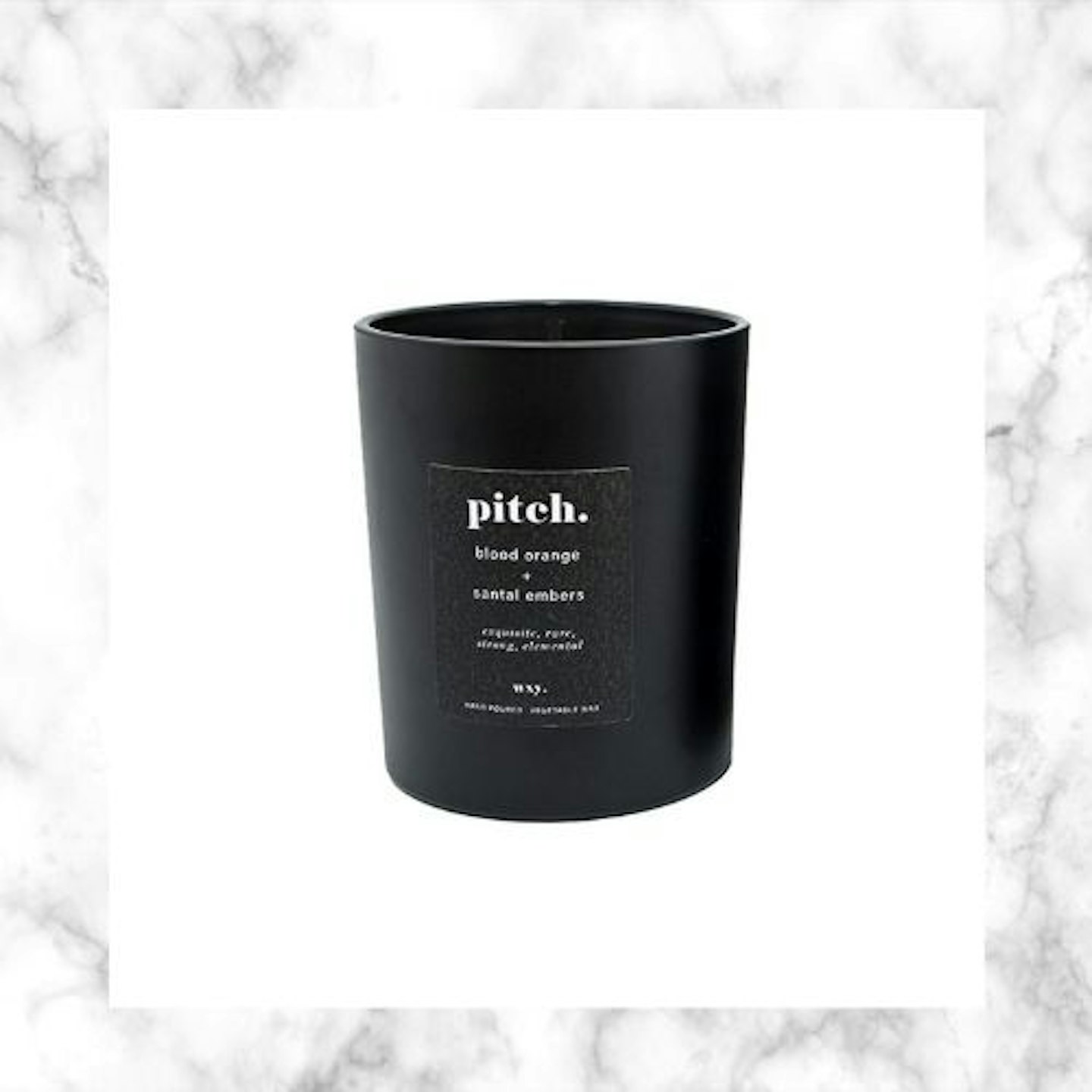 Black Candle Pitch Blood Orange Santal Embers