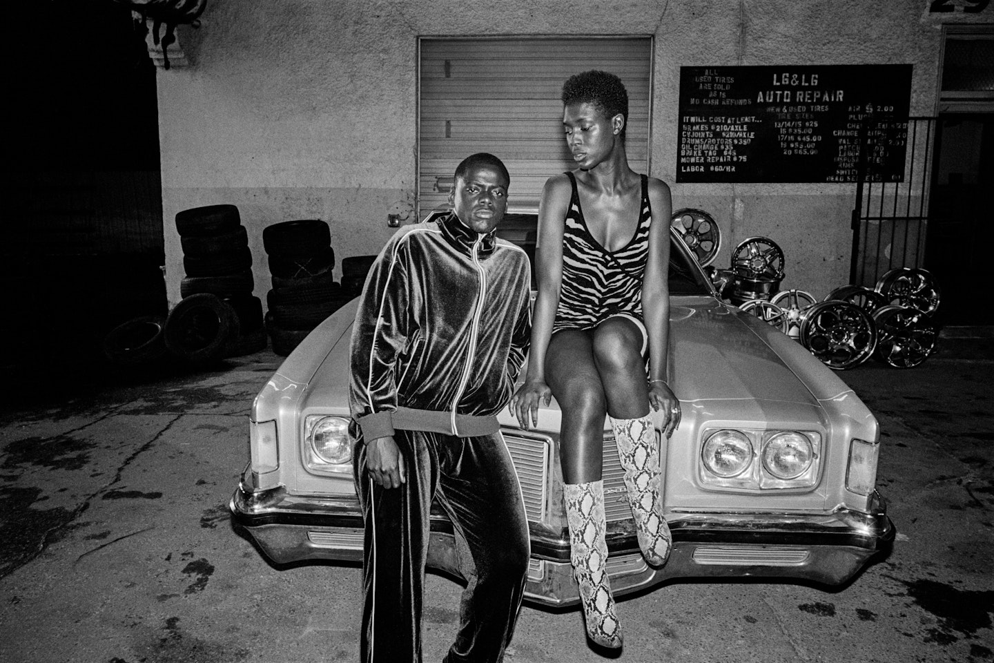 queen & slim jodie Turner-smith snakeskin boots