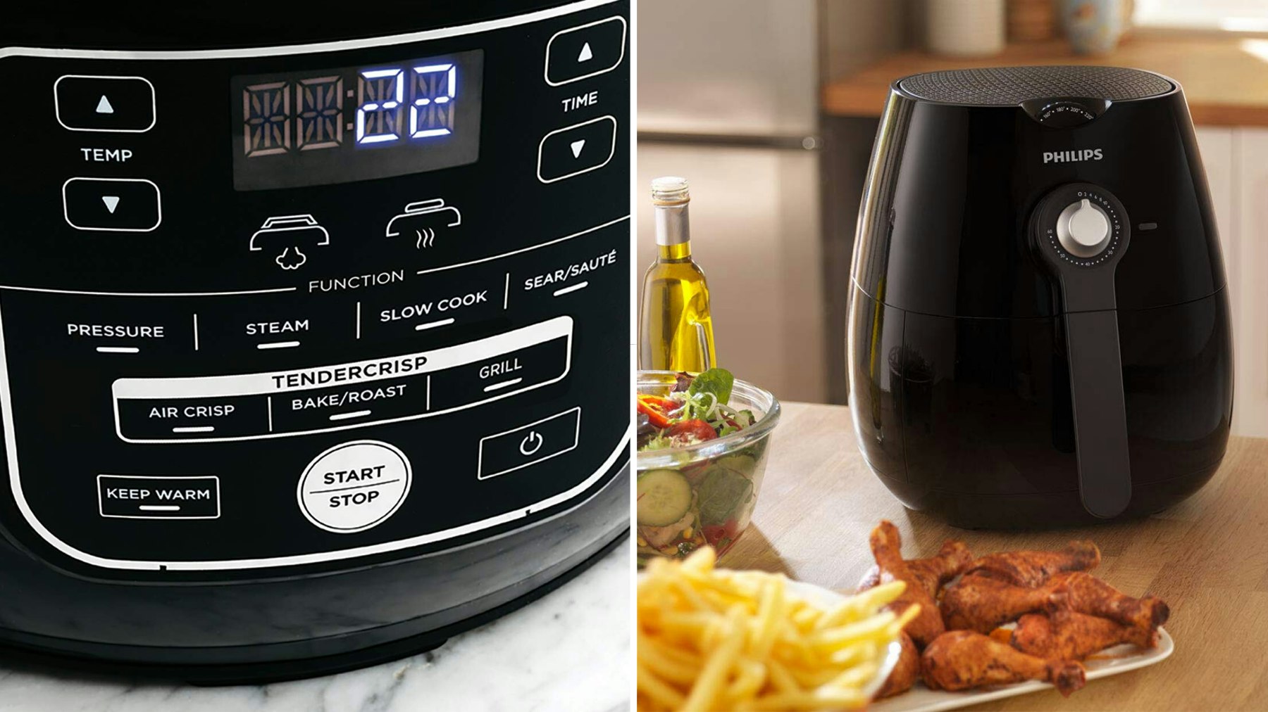 Tefal - With the Tefal EasyFry Grill & Steam, three technologies come  together in a single space-saving solution: an air fryer, a grill and a  steamer! Learn more:  -shop.com.au/collections/oil-less-air-fryers/products/tefal-easy-fry
