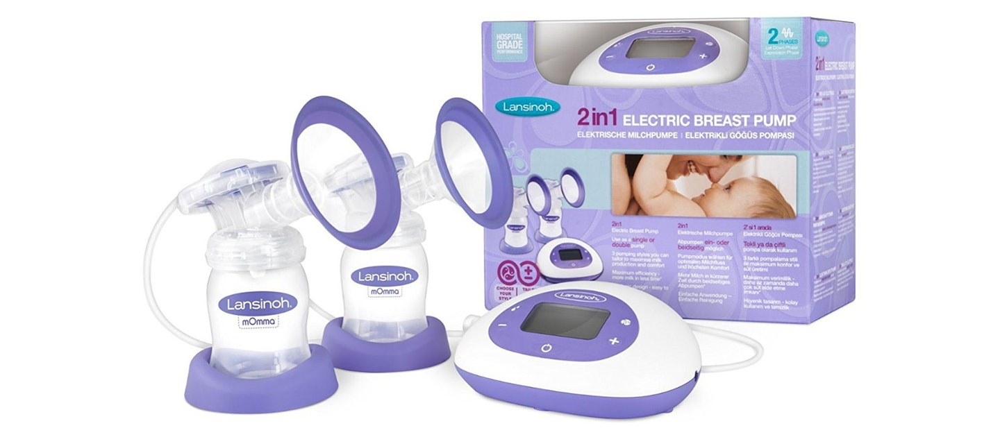 Lansinoh Breast Pump 2-in-1 Double Electric Breast Pump