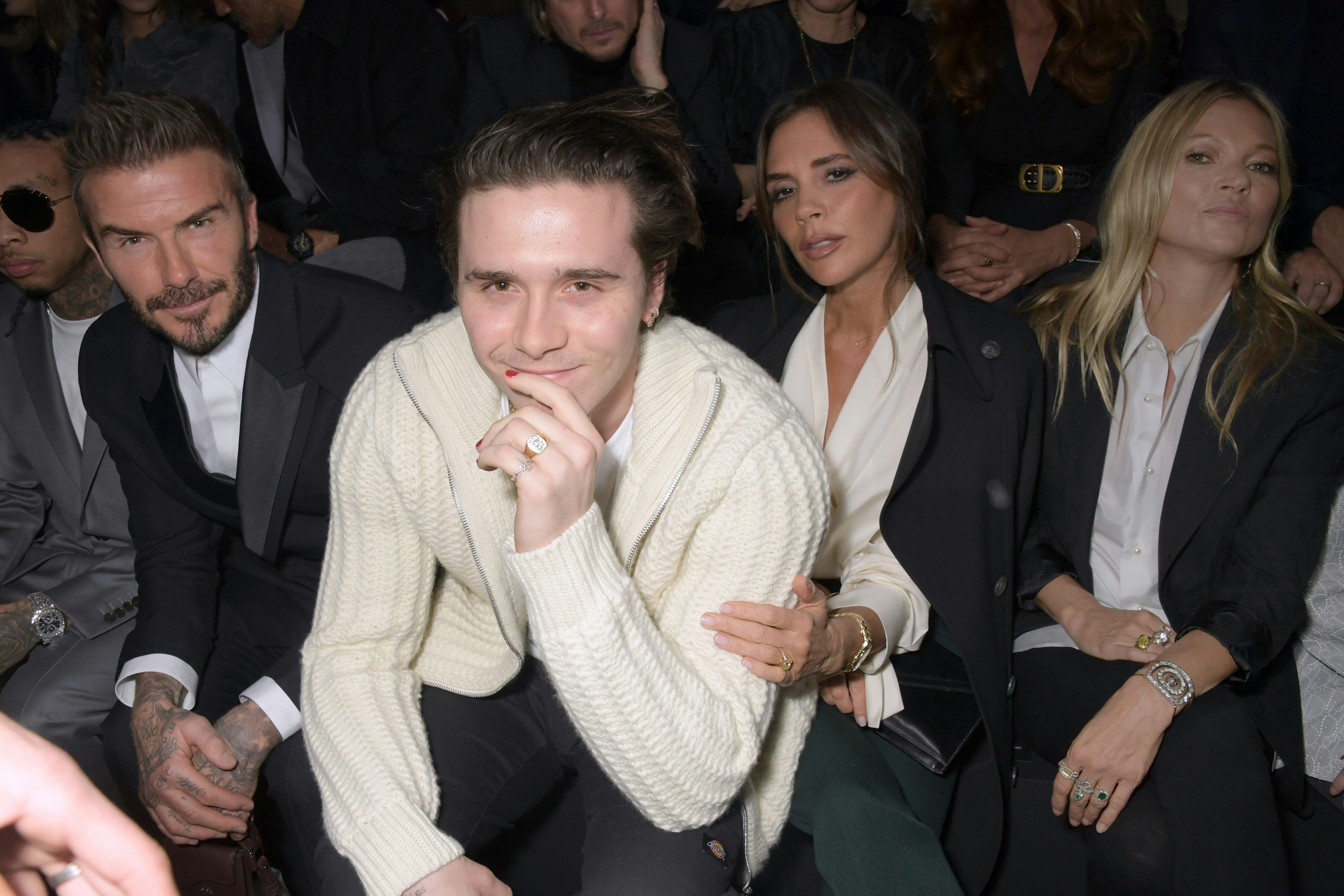 Brooklyn Beckham and Hana Cross Nail Front-Row Style at London Fashion Week