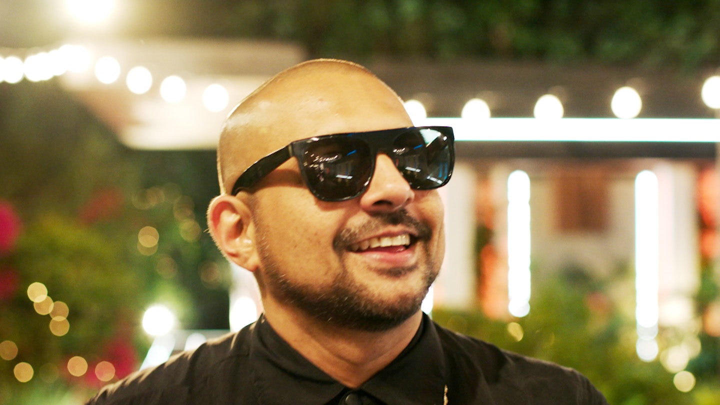 Sean Paul enters the villa to host a VIP Spotify fire party