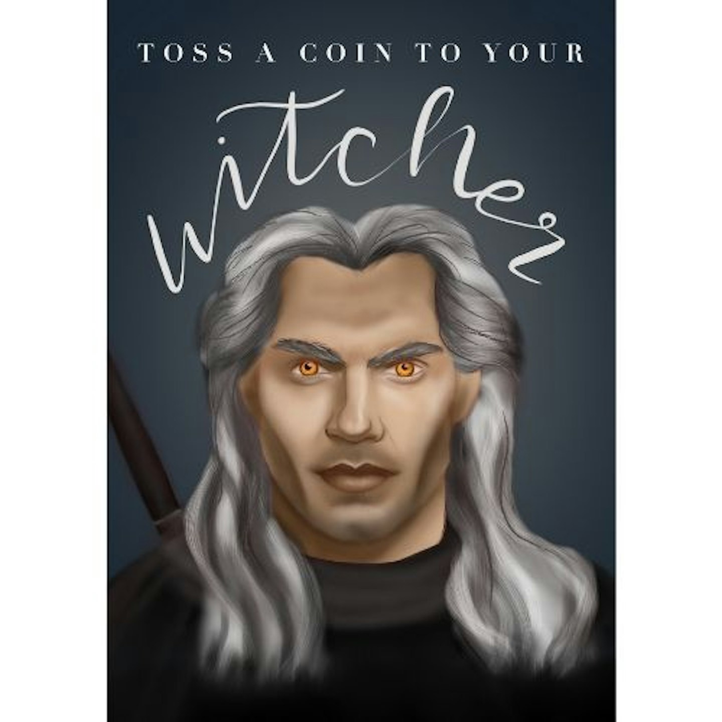 The Witcher Art Print | Toss A Coin To Your Witcher