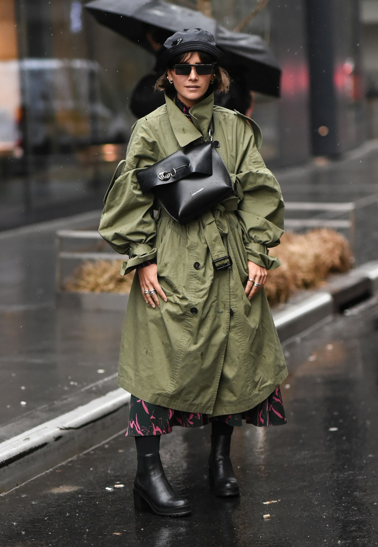 Street-styler at NYFW