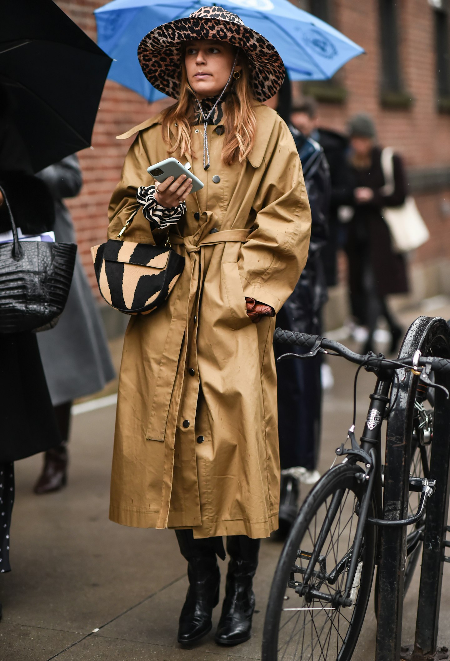 Street-styler at NYFW