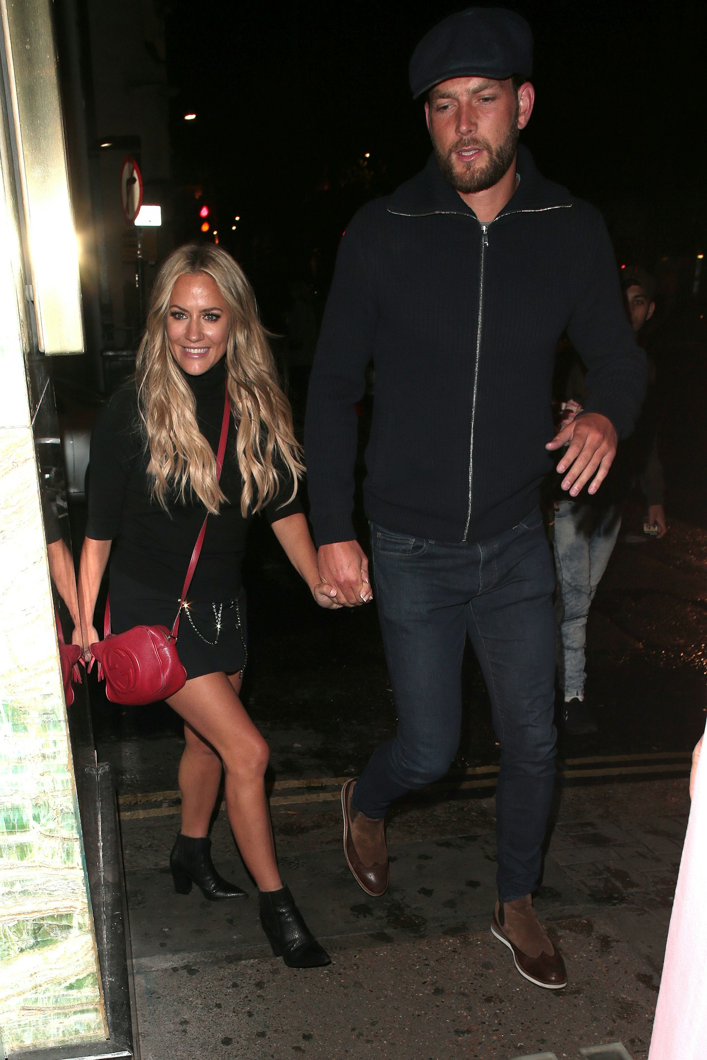 Caroline Flack and Lewis Burton