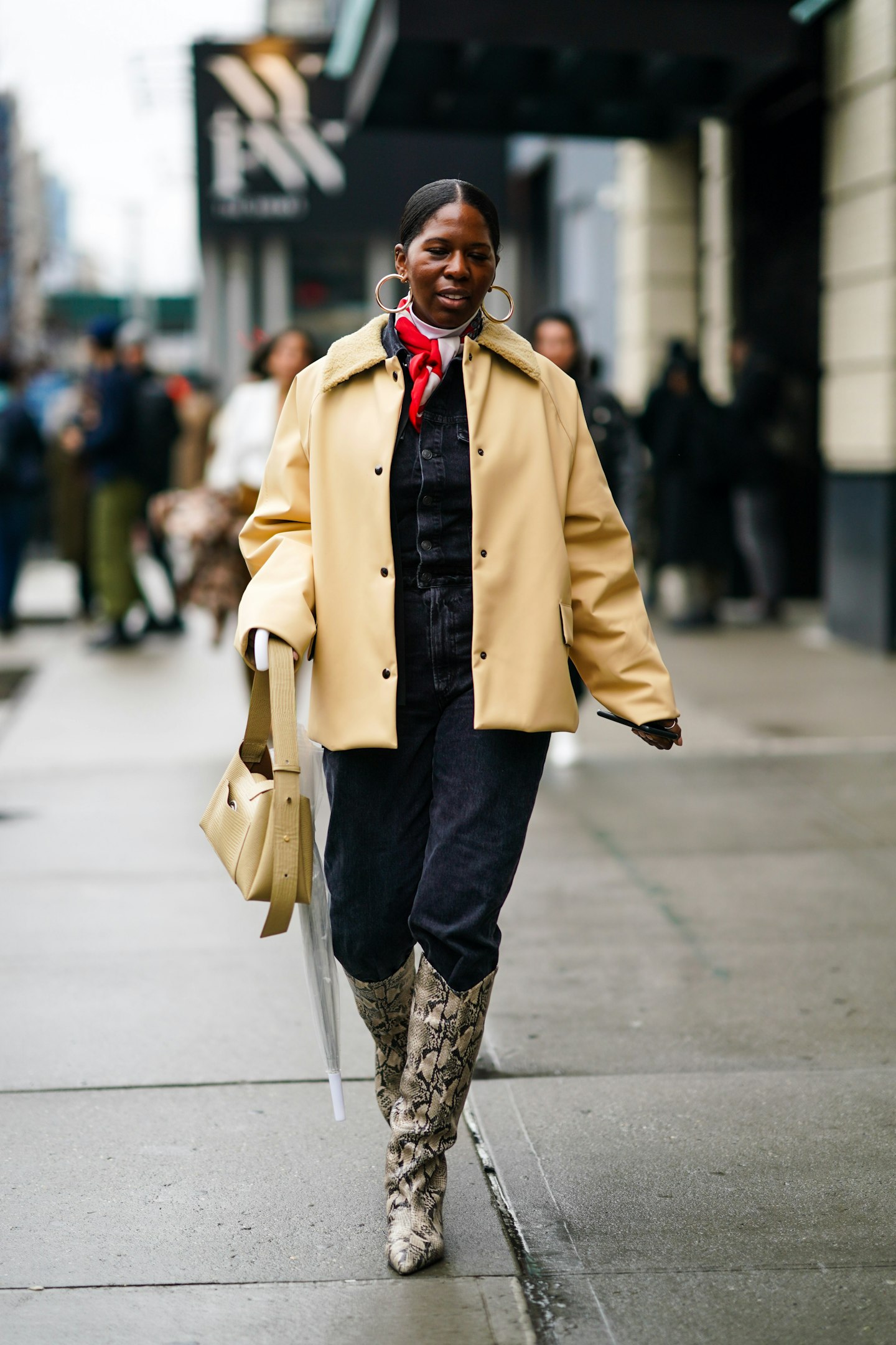 Street-styler at NYFW