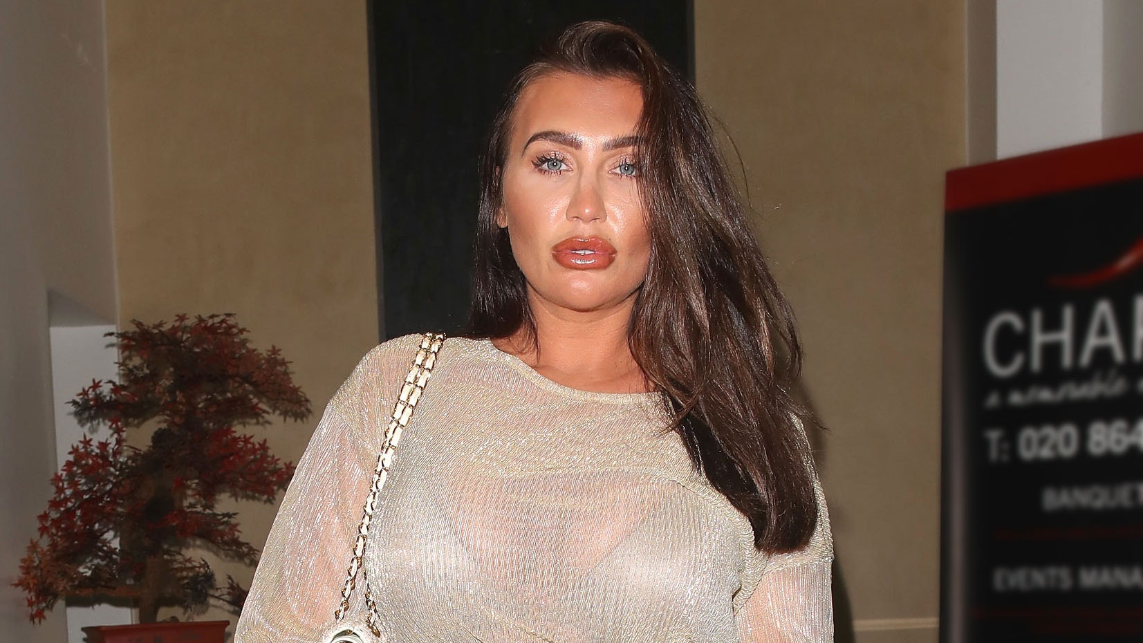 Lauren Goodger denies she's had bum fillers and reveals her bum is bigger  as she's put on weight