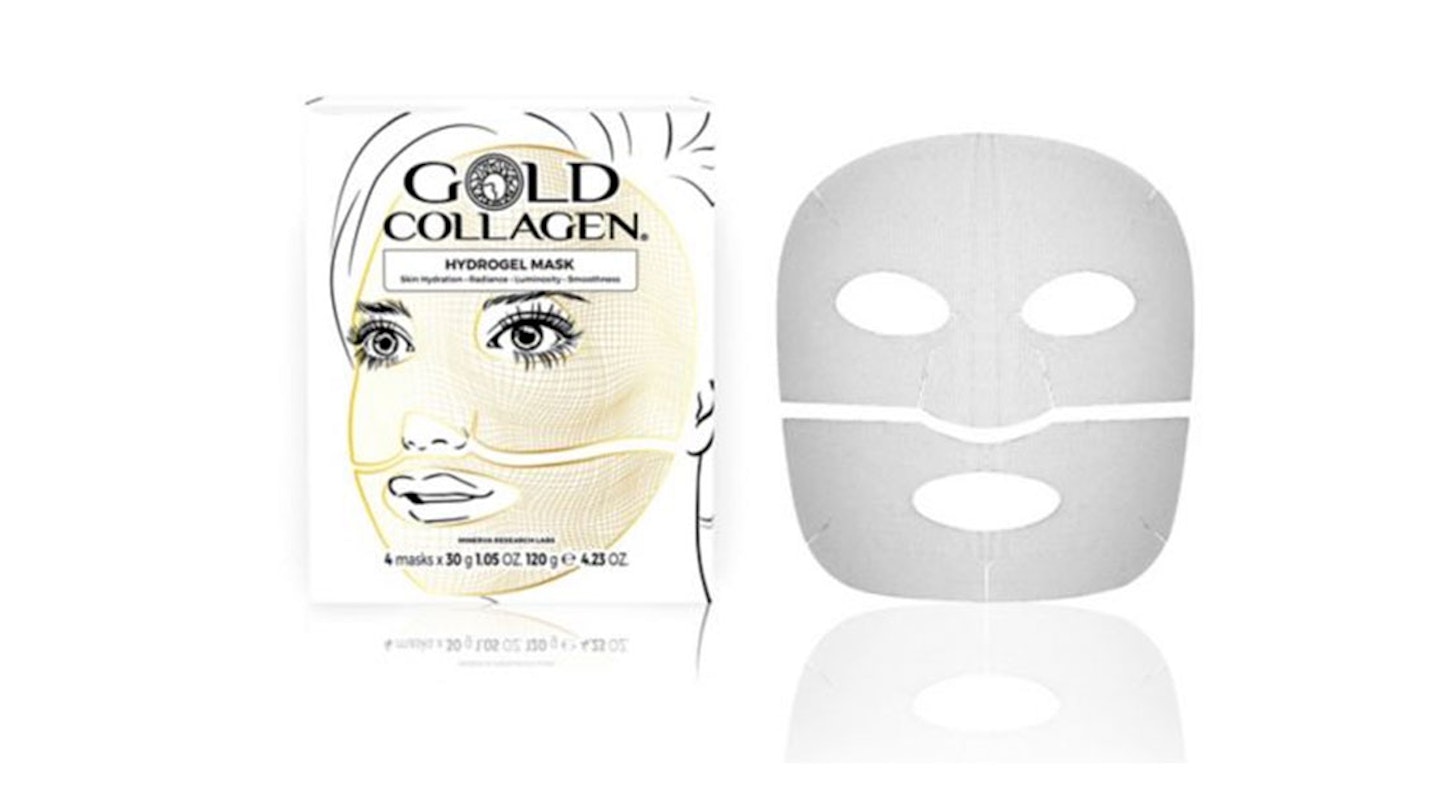 Gold Collagen Hydrogel Face Masks