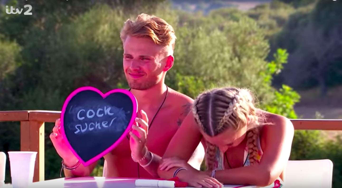 love island twitter challenge