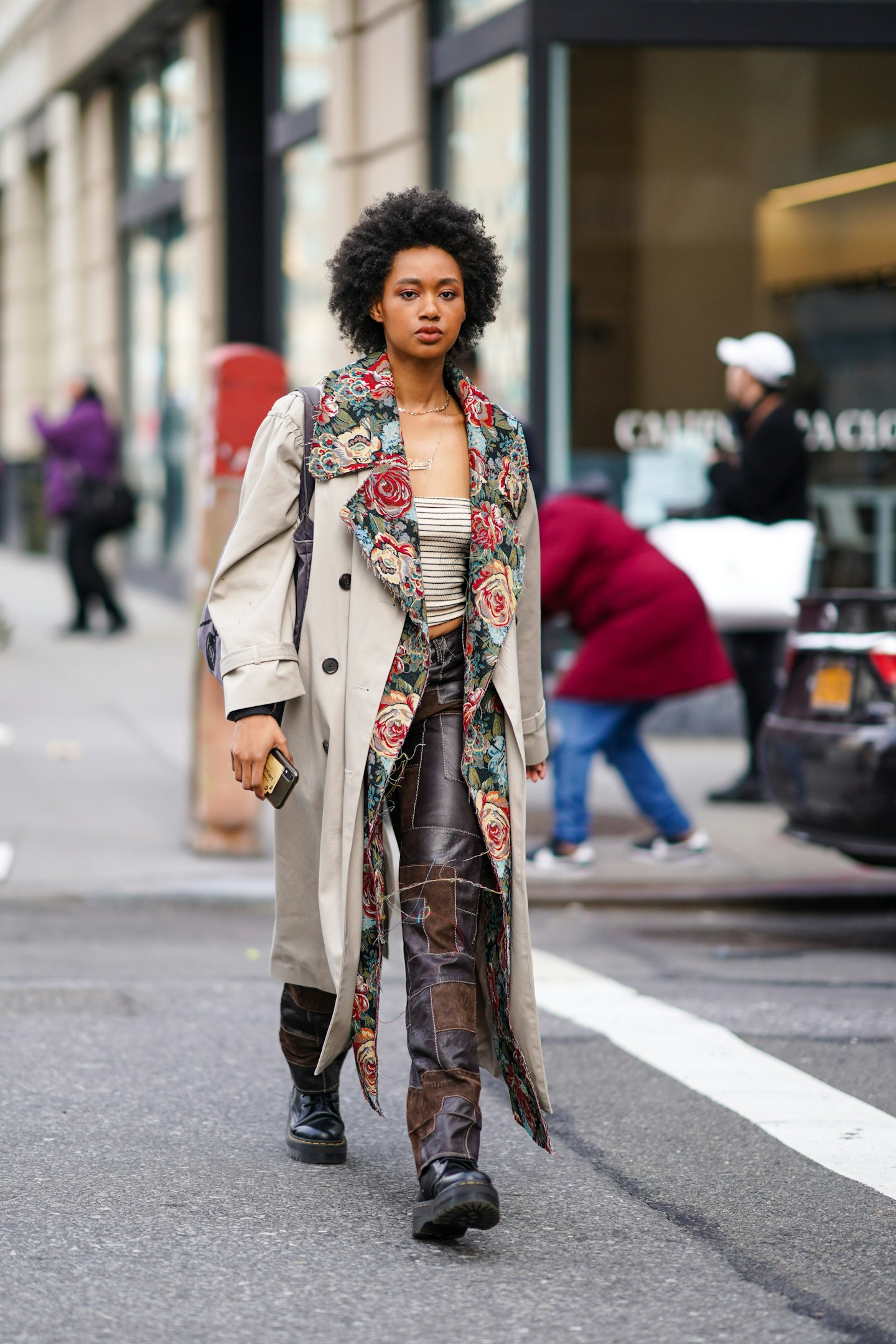 Street-styler at NYFW