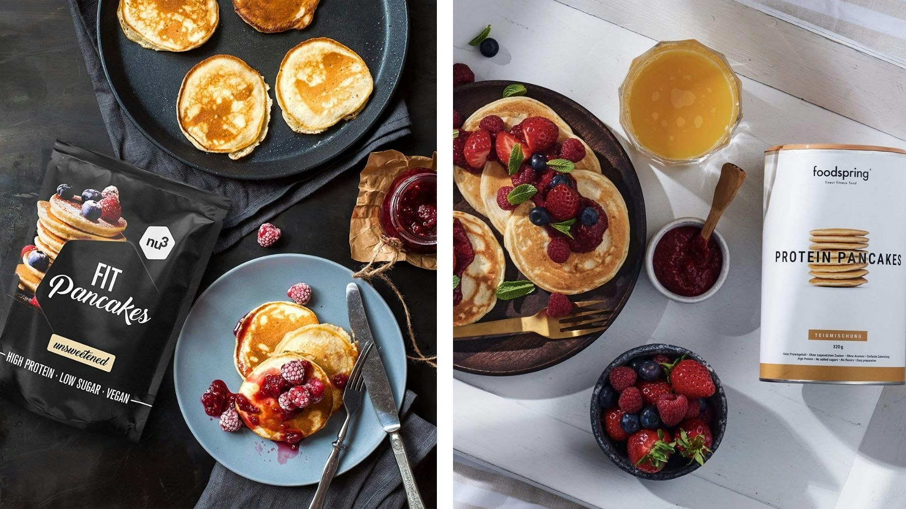 Pancakes protéinés - foodspring Magazine