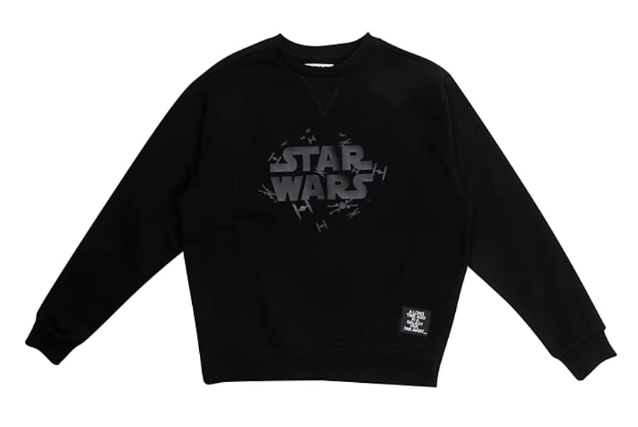 Visiter la boutique Star WarsStar Wars Distressed Empire Logo Black Sweatshirt 