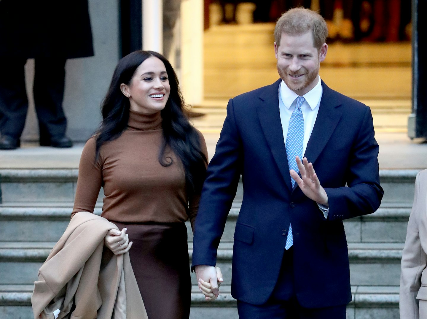 January 2019: Harry and Meghan announce they are stepping down from senior royal duties