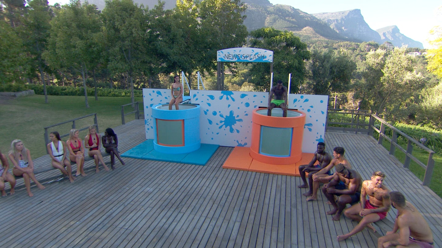 News Splash challenge Love Island