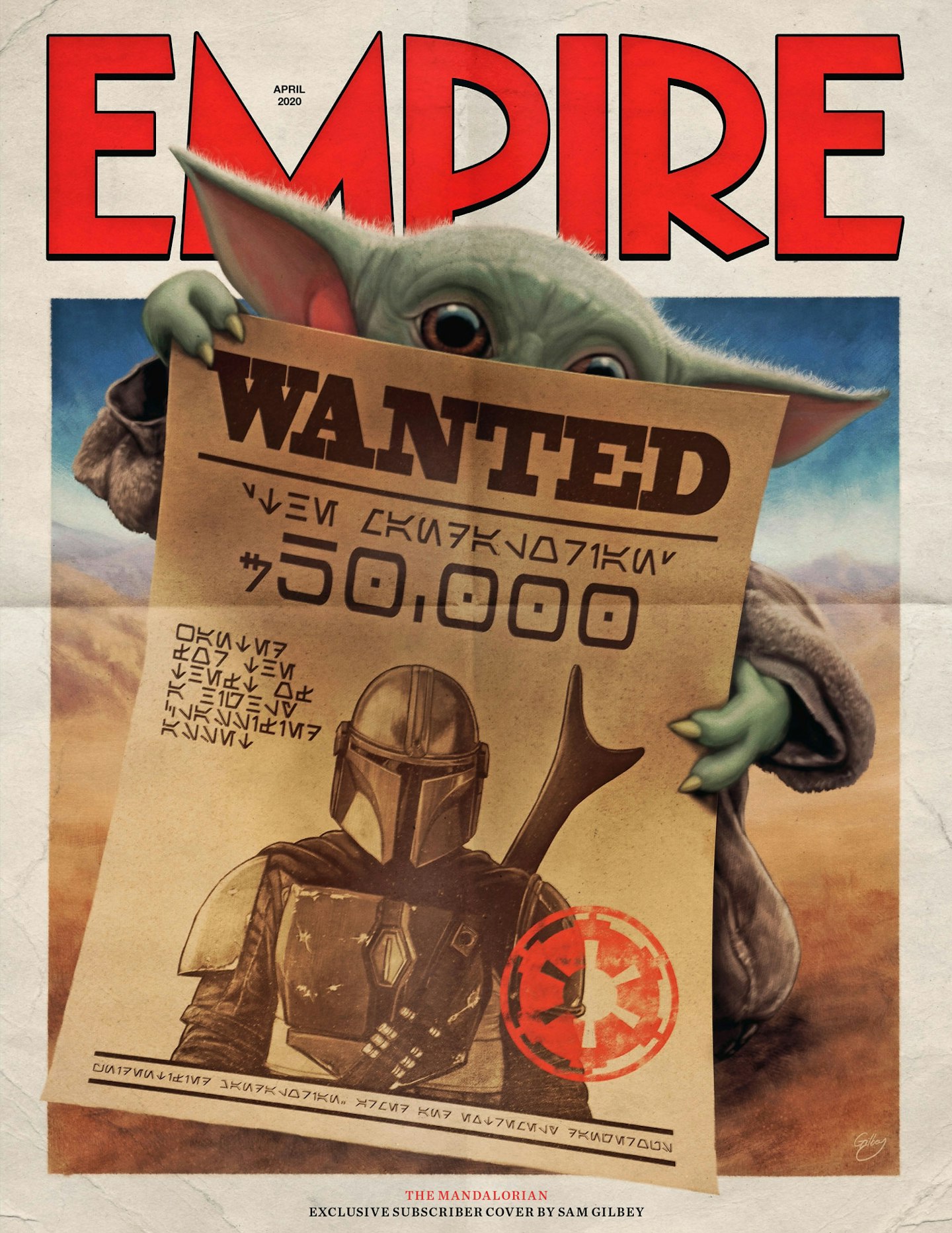 Empire – April 2020 – Mandalorian subscriber