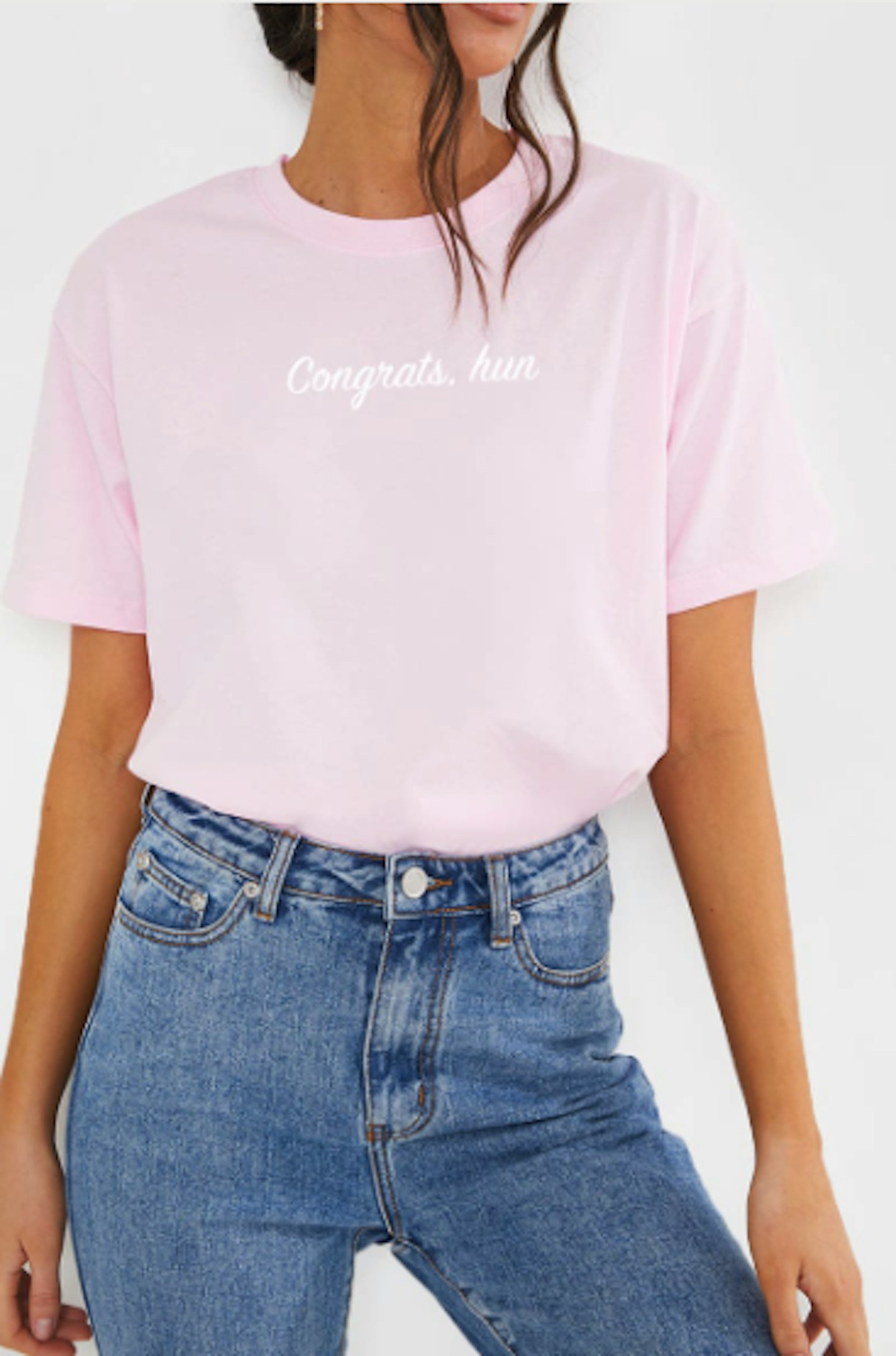 Congrats, Hun Pink T-Shirt