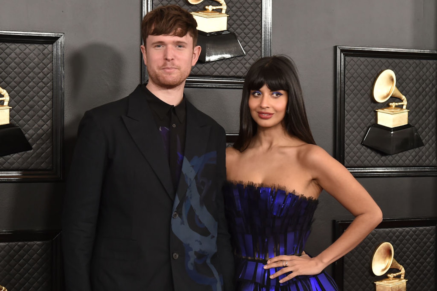 Jameela Jamil and James Blake