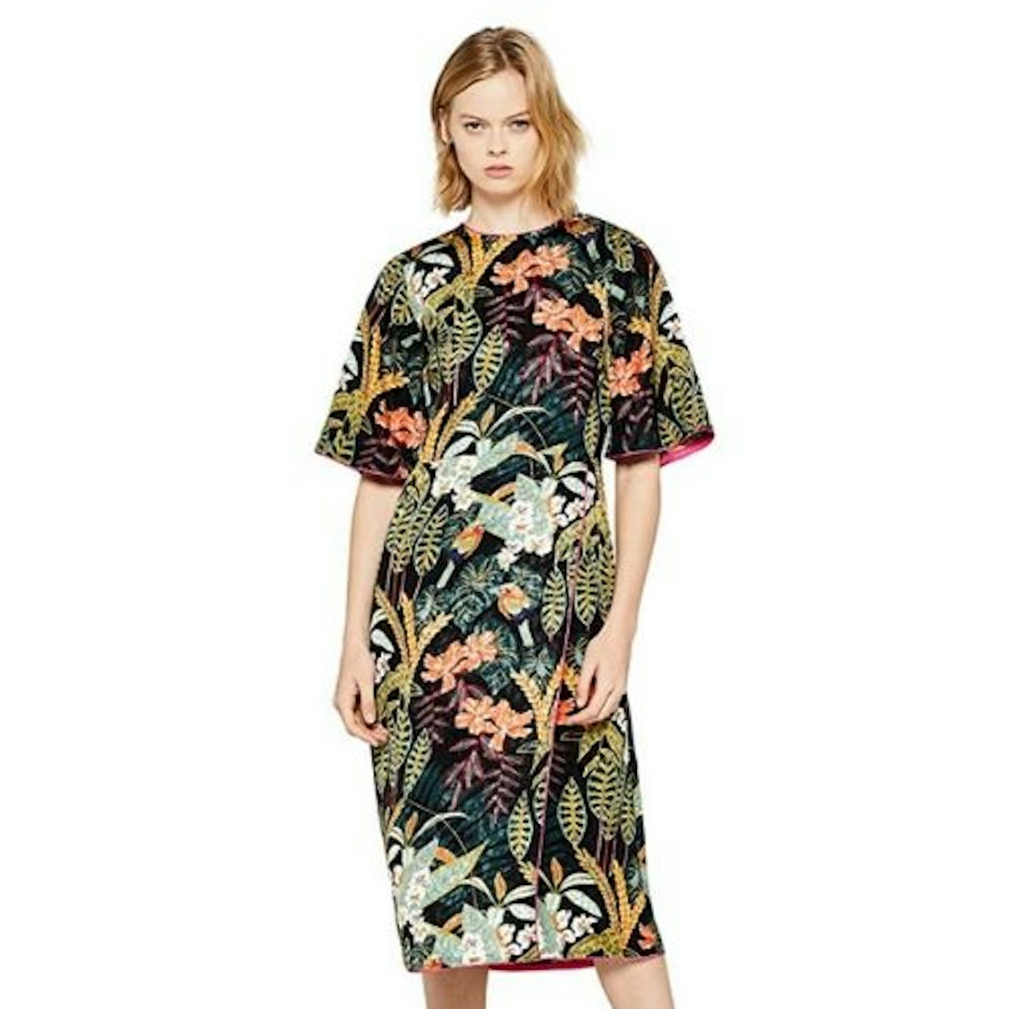 find. Women's Floral Midi Dress