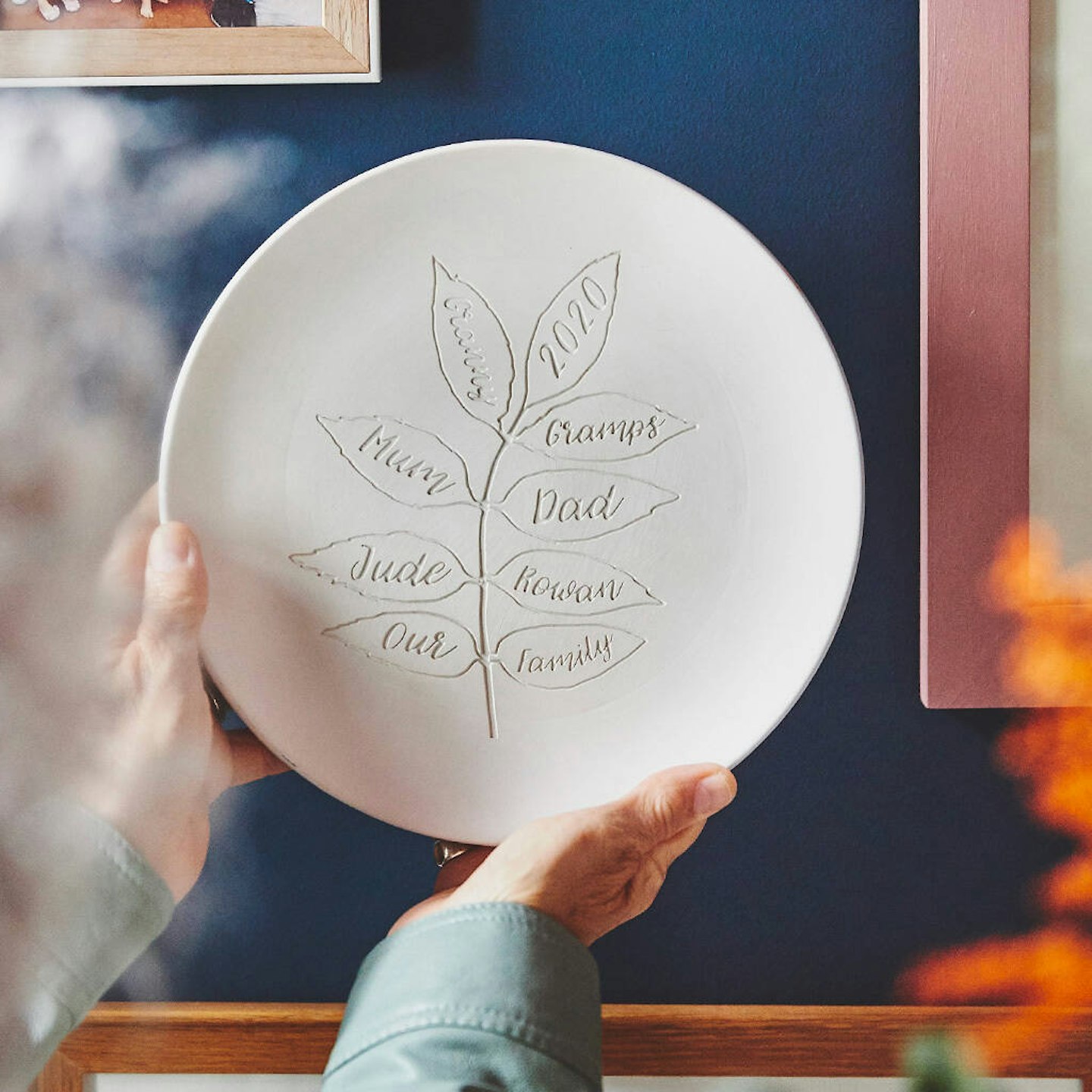 Personalised Family Tree Decorative Plate