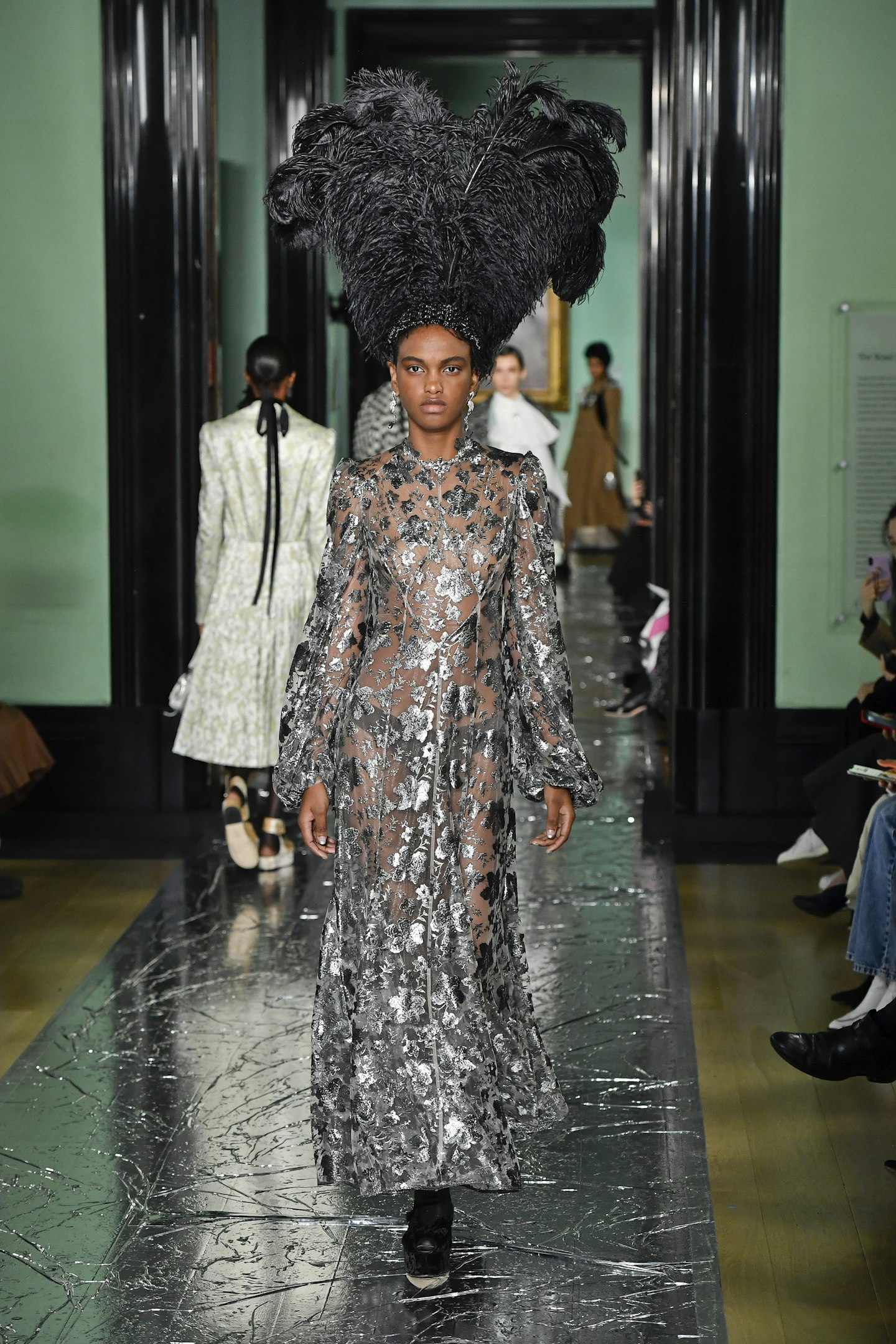 Erdem had a major headwear moment
