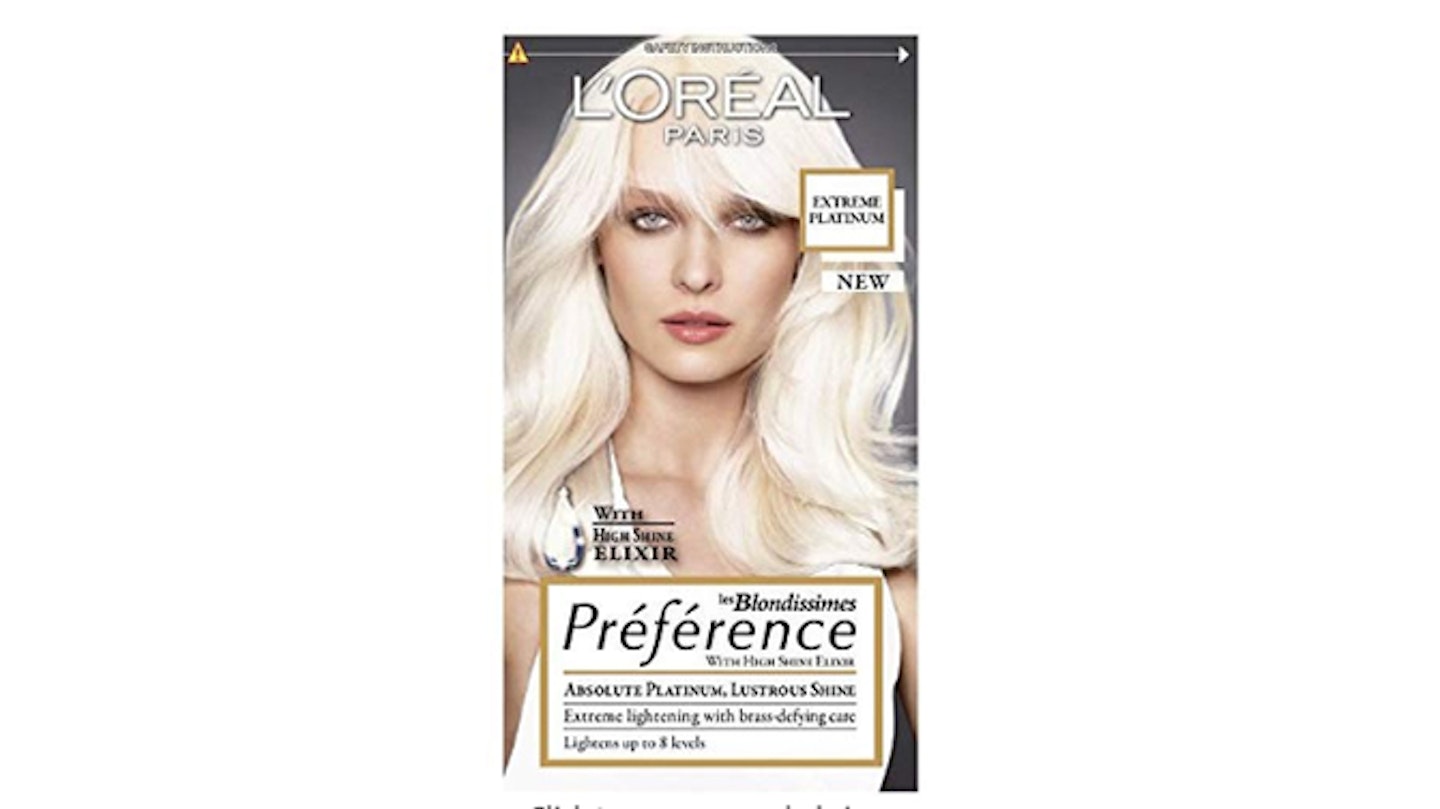 L'Oreal Preference Permanent Hair Dye Extreme Platinum