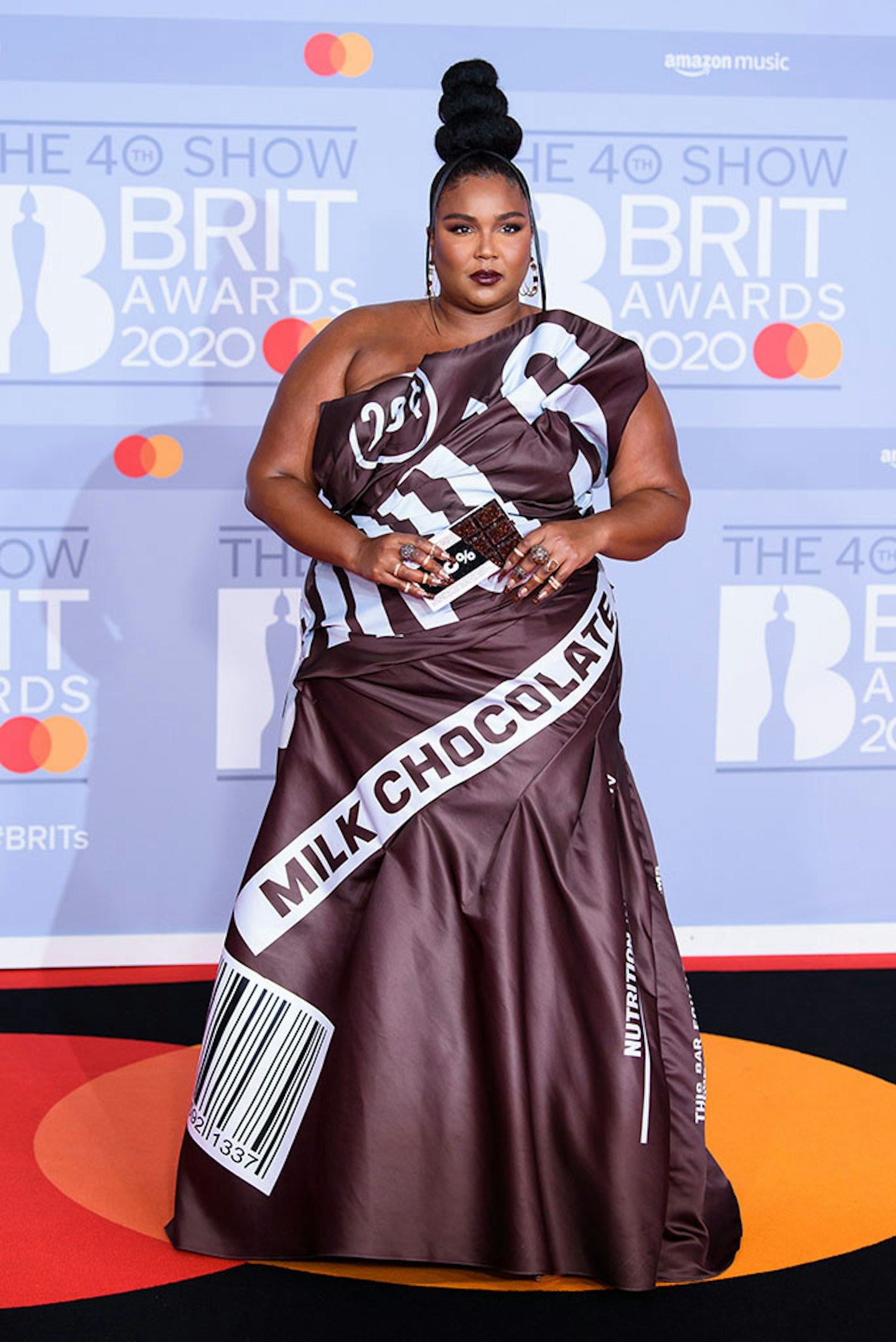 Lizzo at the BRIT Awards 2020 
