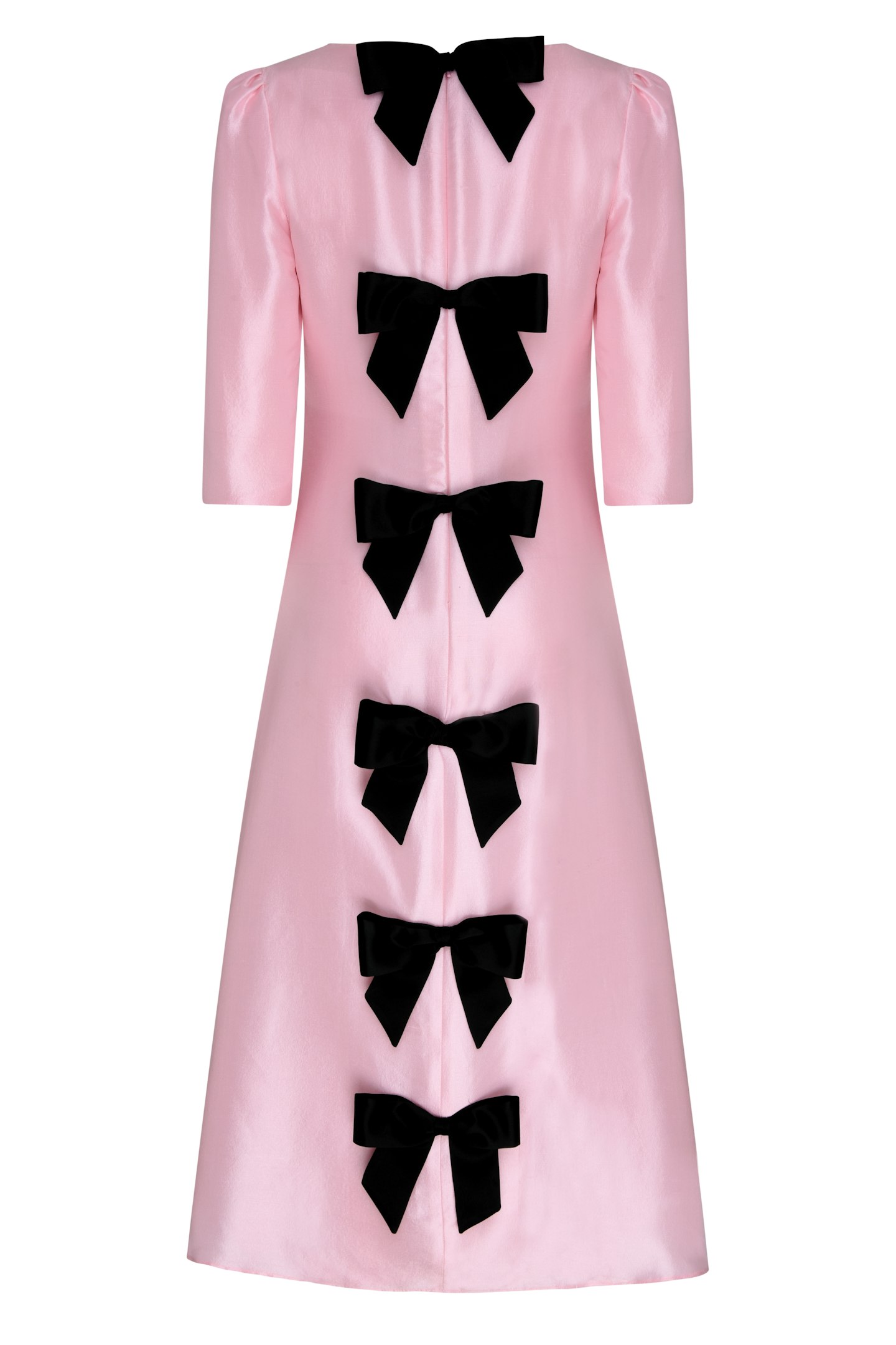 Bow-Back Silk Dress, £590