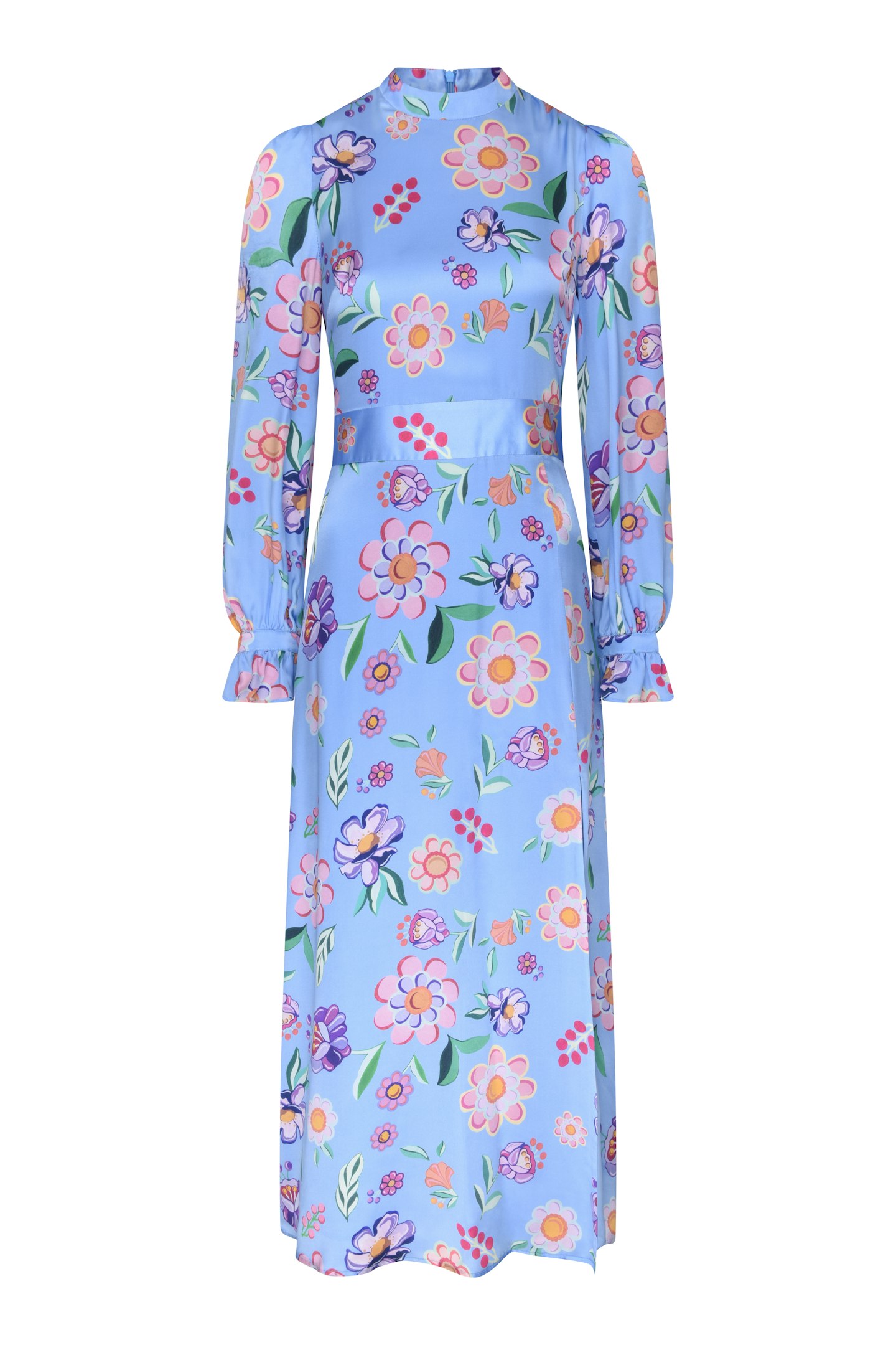 Floral Silk Dress, £420
