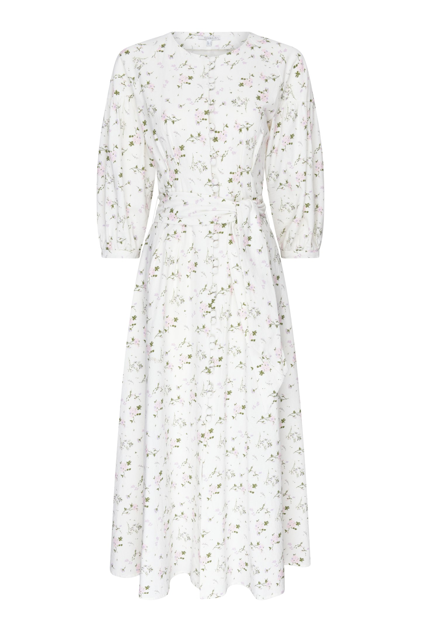 Cotton Floral Dress, £350