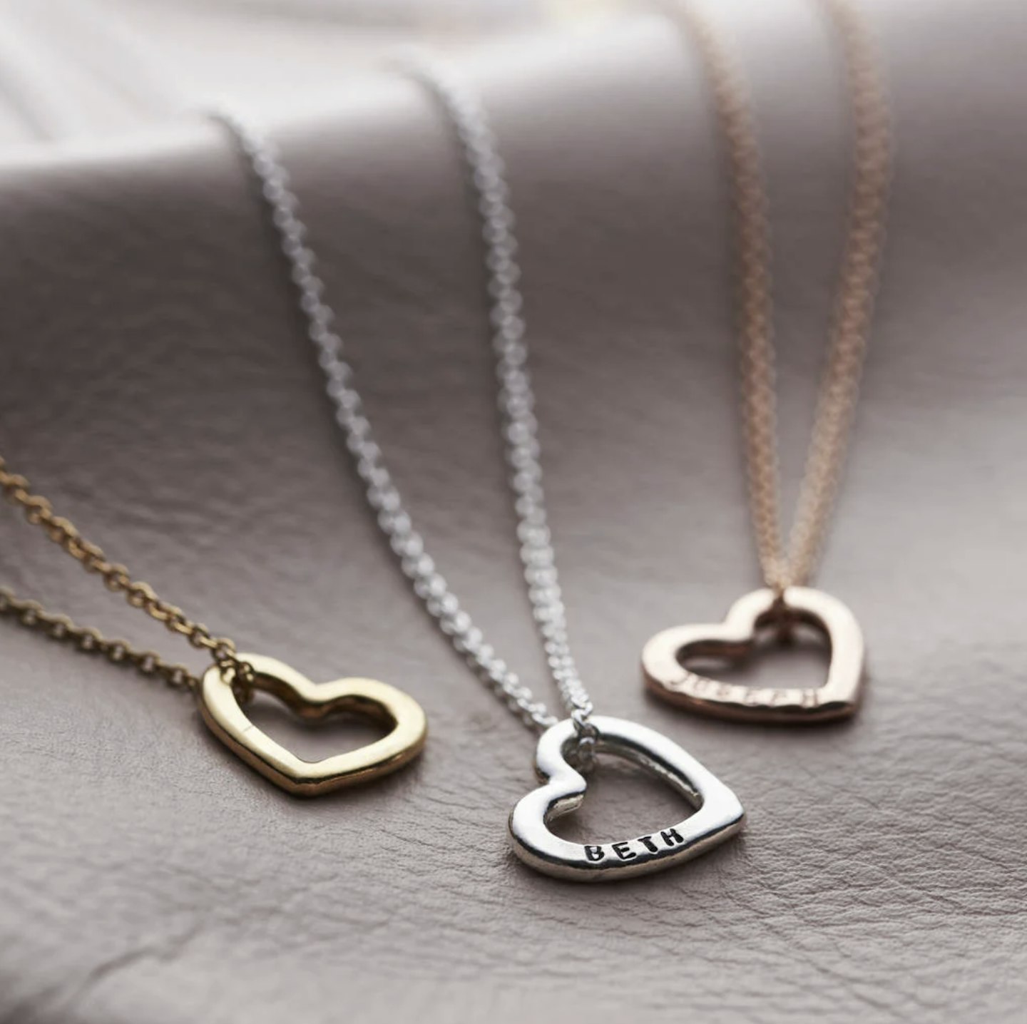 Personalised Mini Love Heart Necklace
