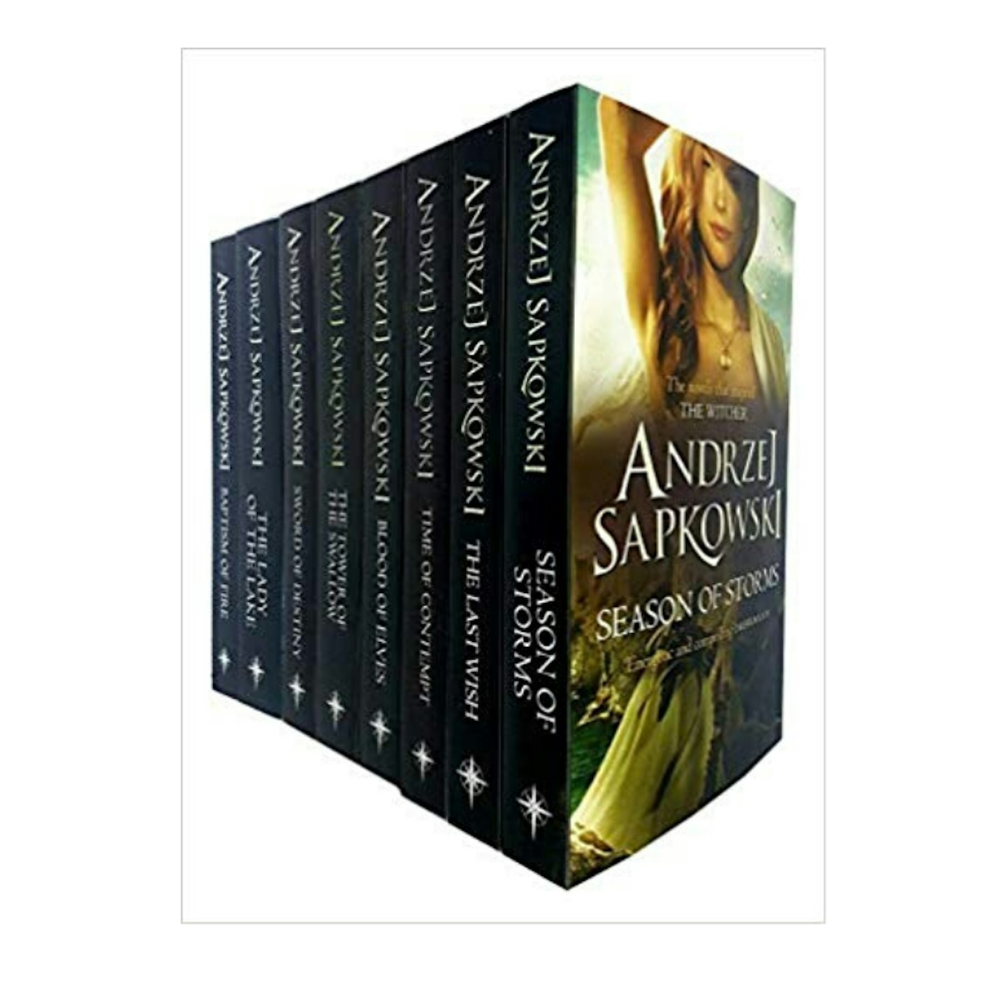 The Witcher Series Collection 8 Books Set, Andrzej Sapkowski