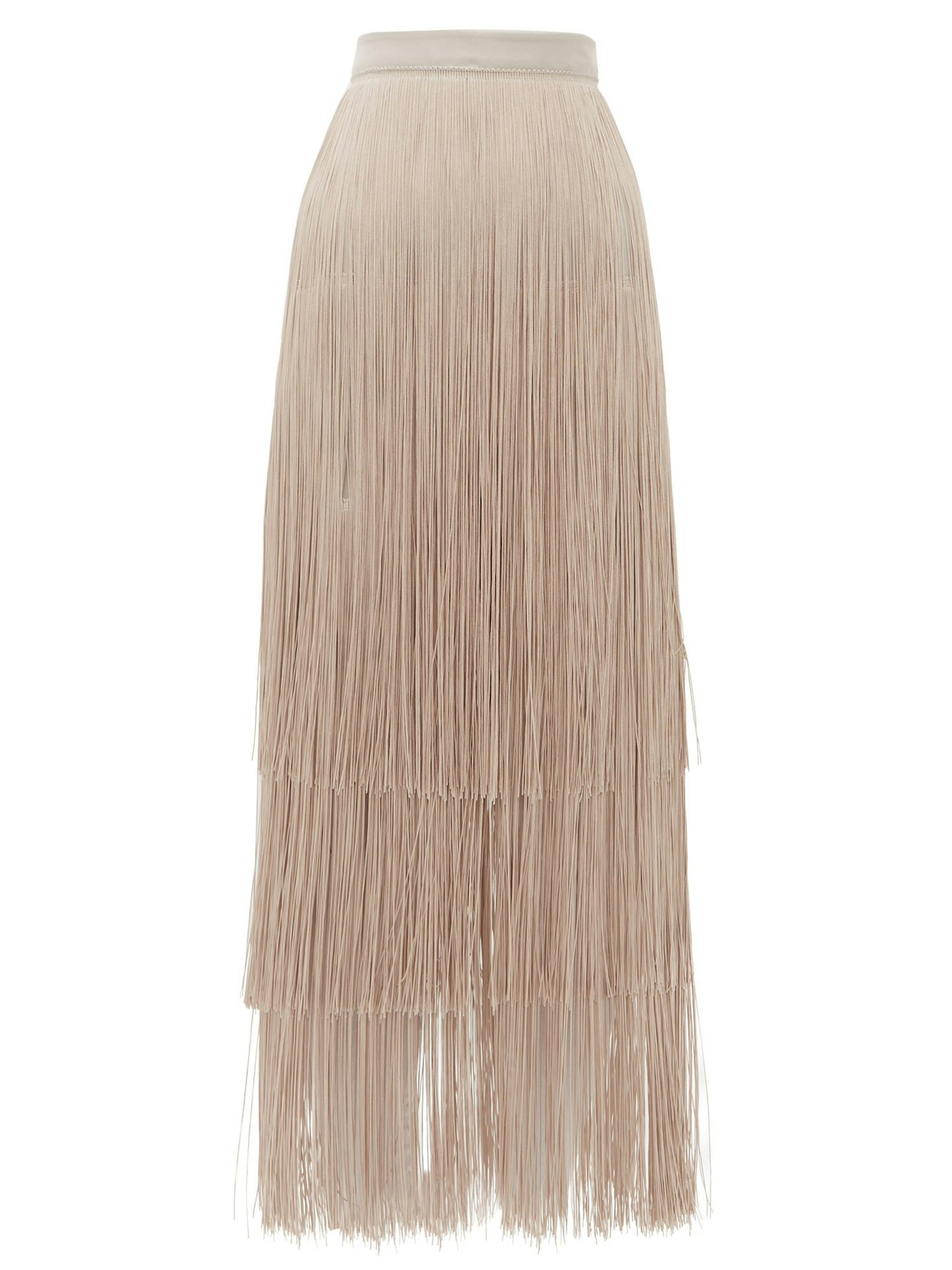 raey fringe skirt
