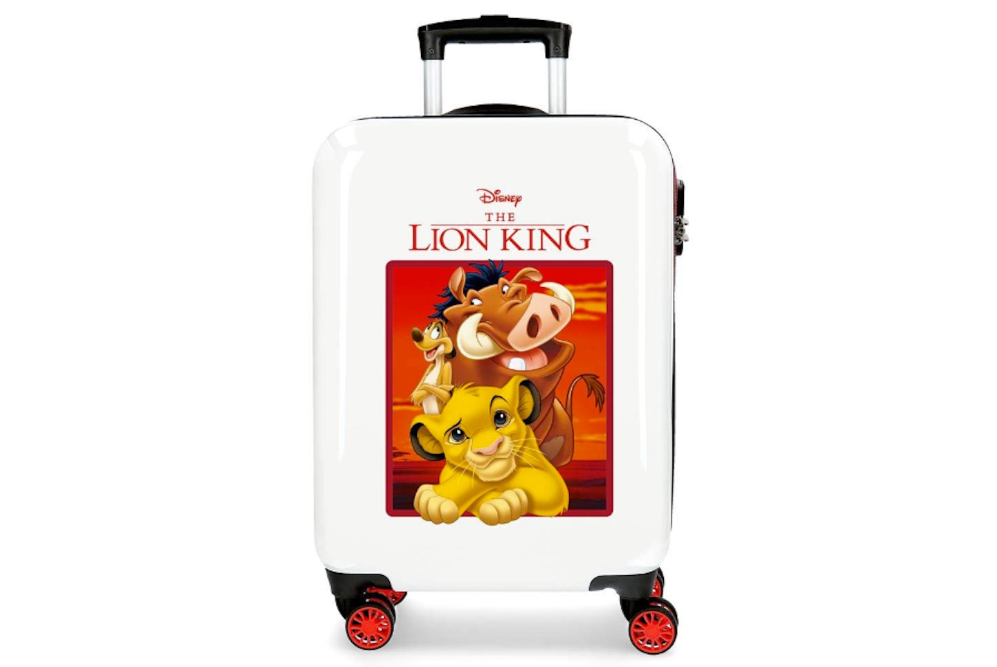 The Lion King Red Hardside Carry-on Suitcase
