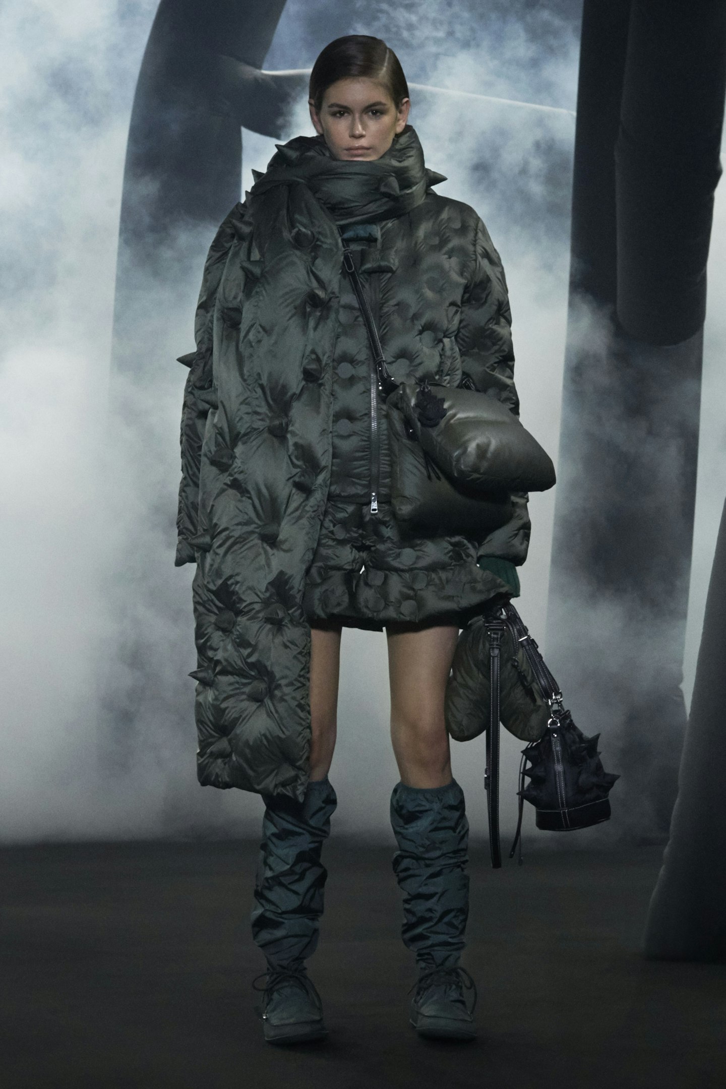 Kaia Gerber modelling 1 Moncler J W Anderson