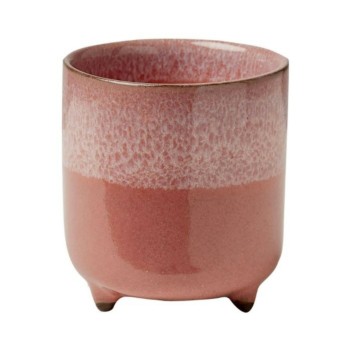 Agave Pink Terracotta Footed Plant Pot Extra Small