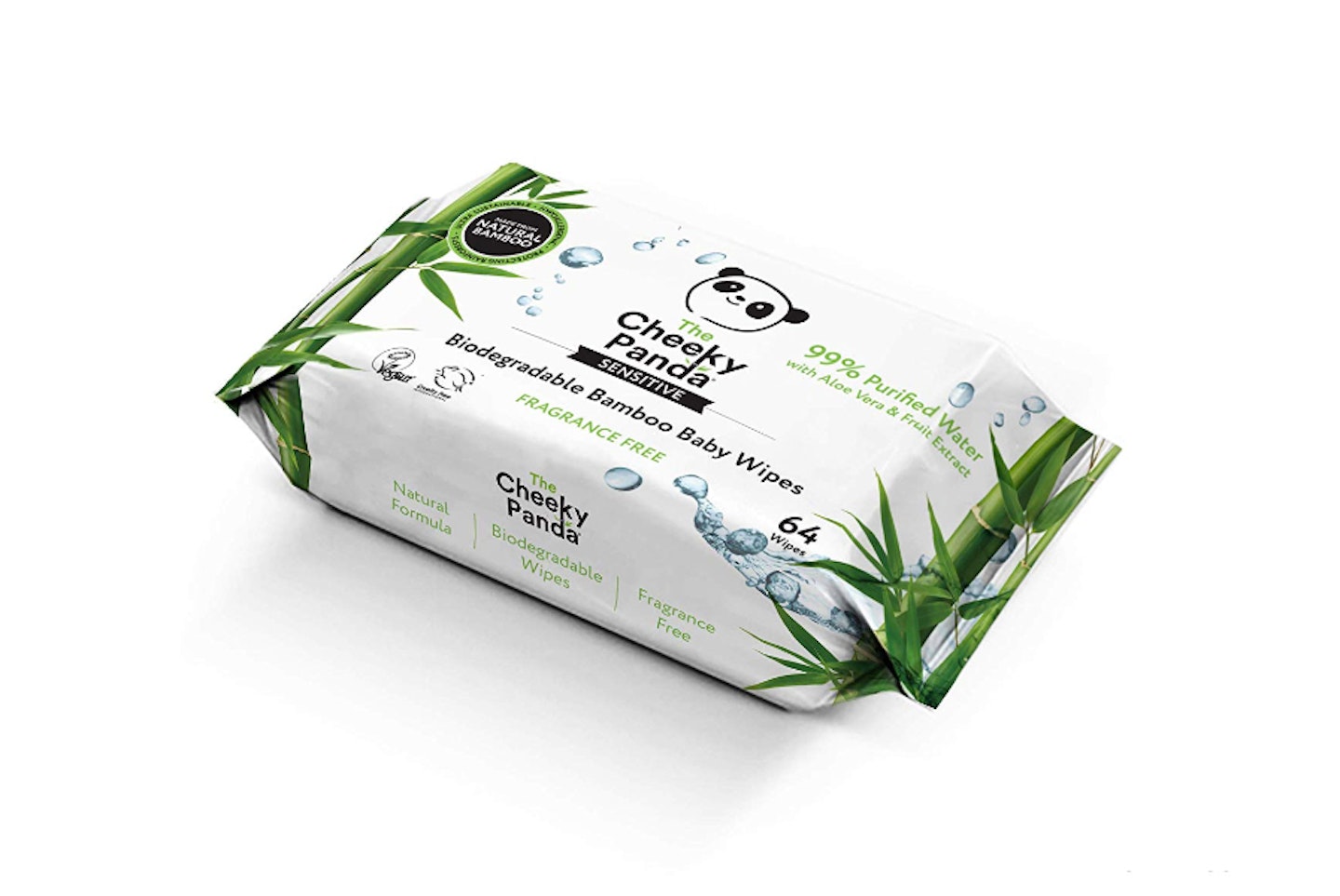 The Cheeky Panda Biodegradable Bamboo Baby Wipes