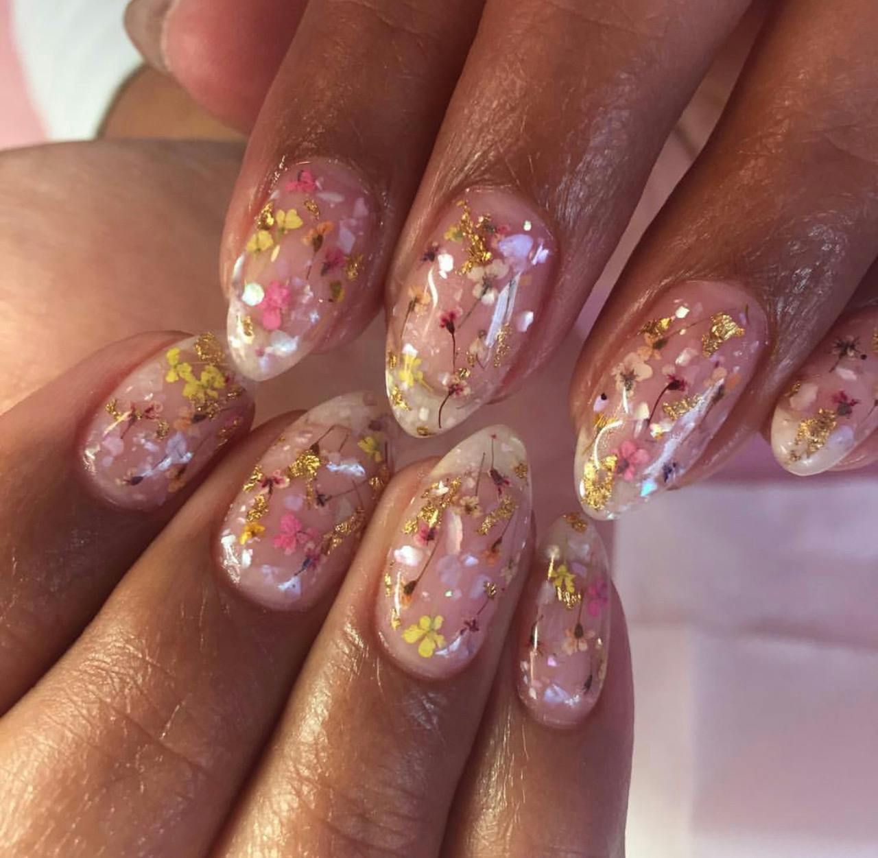 Dried Flowers for Nails - Etsy