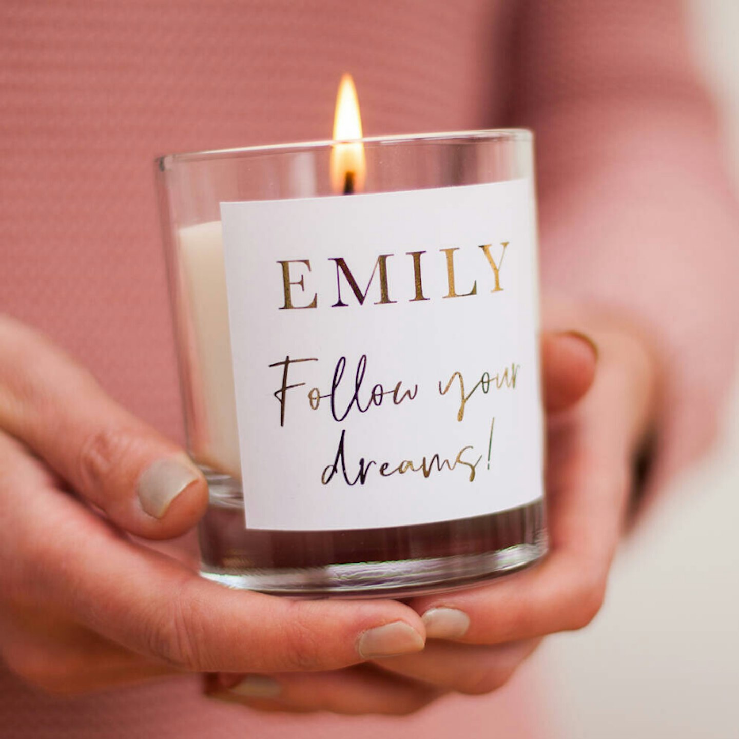 Mindfulness 'Dreams' Personalised Candle