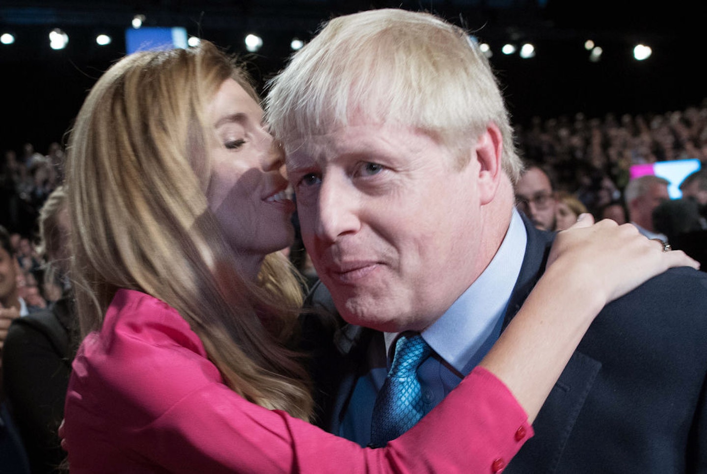 Carrie Symonds and Boris Johnson