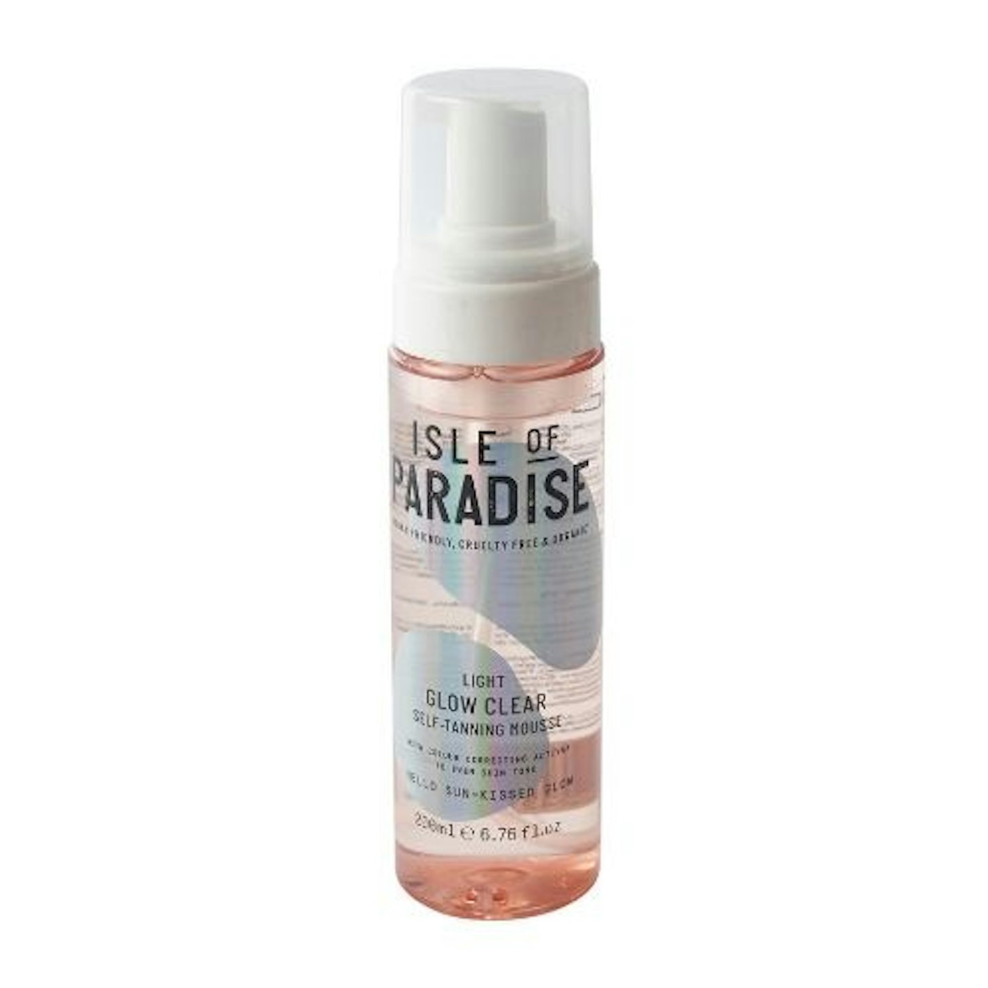 Isle Of Paradise Glow Clear Self-Tanning Mousse