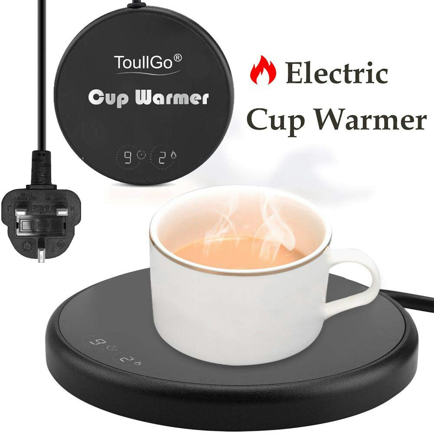 VOBAGA Coffee Mug Warmer Electric Coffee Warmer for Desk / Auto Shut Off  VOB-16