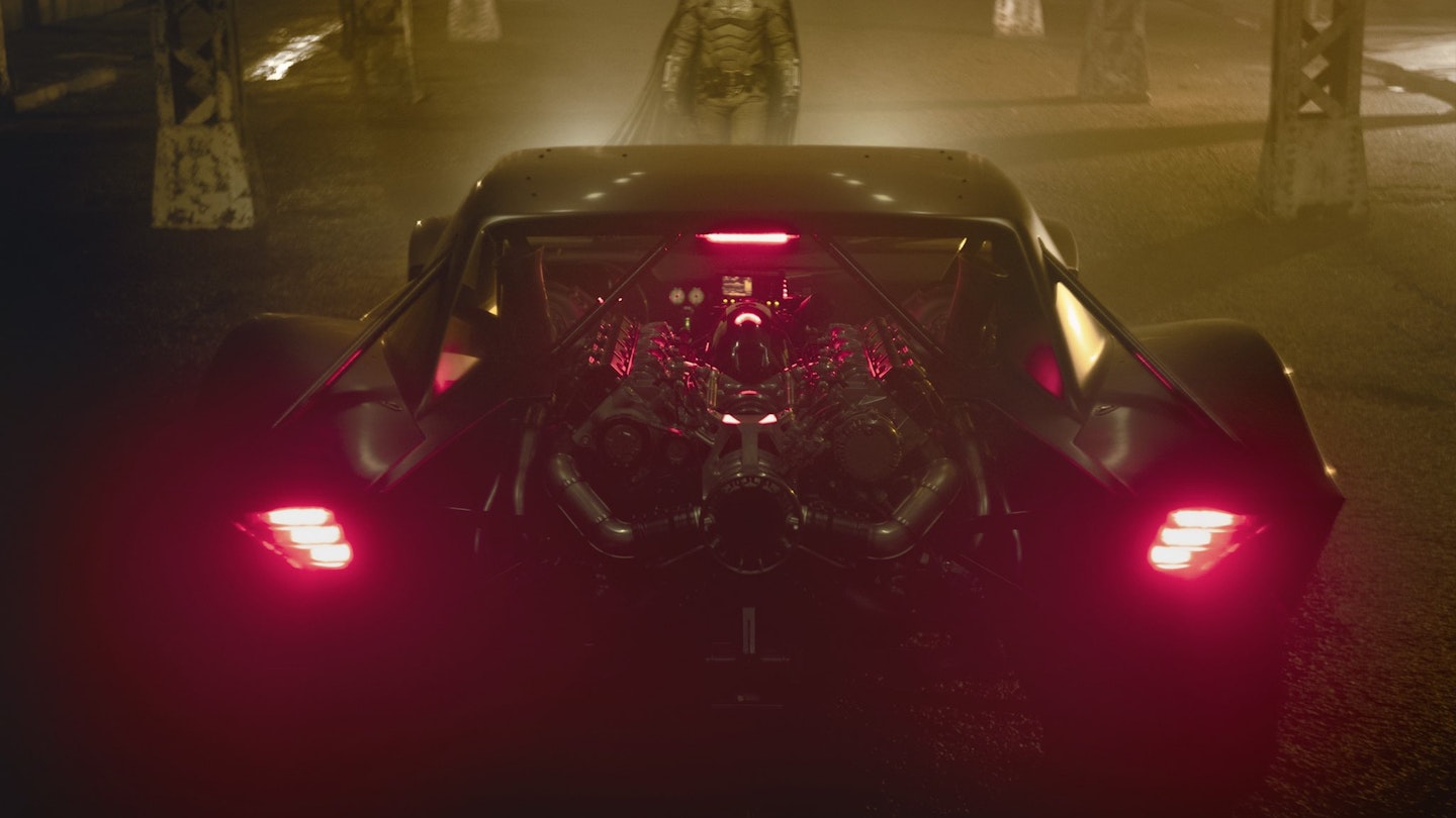 The Batman: Early Batmobile shots