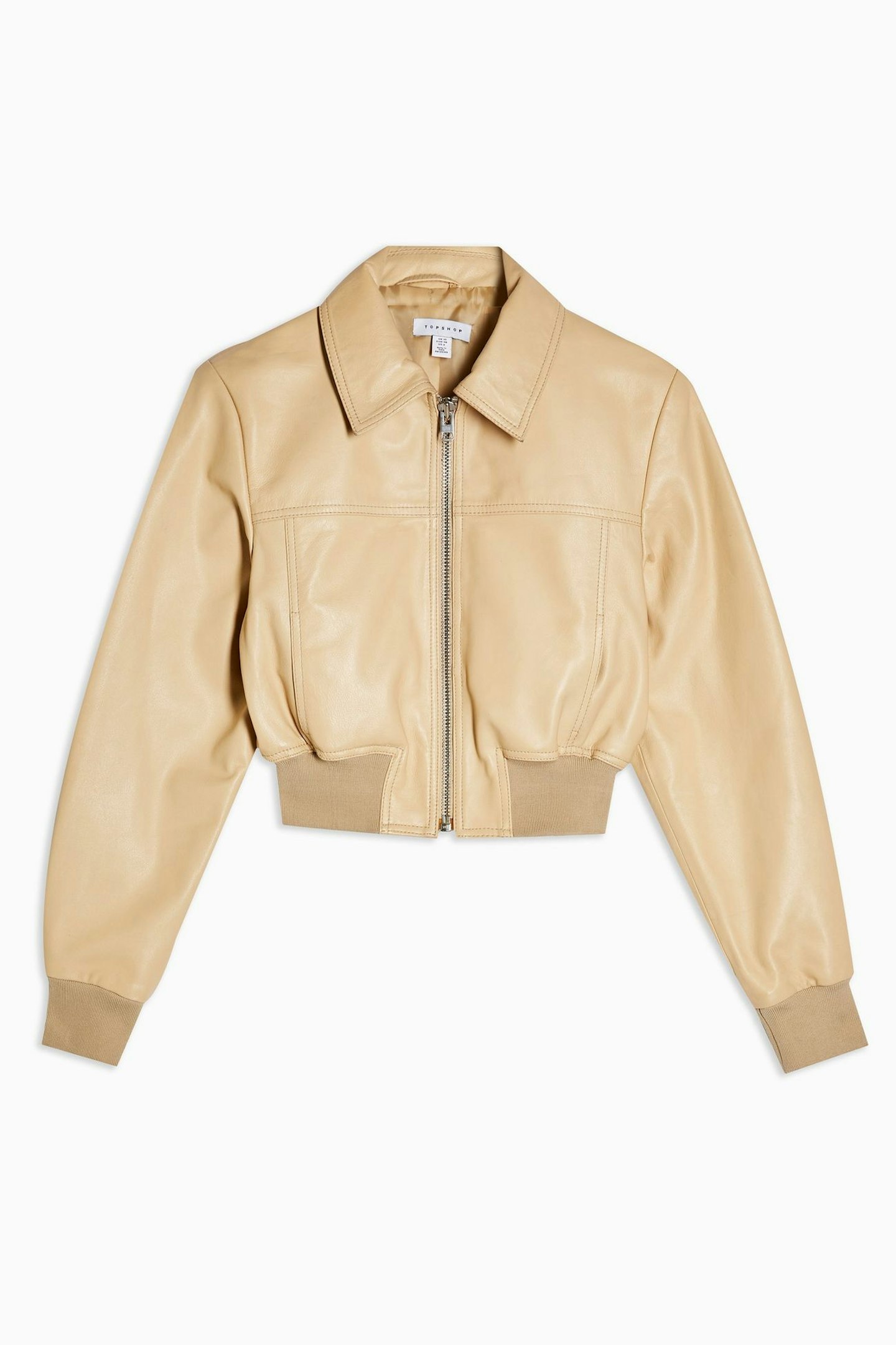 topshop leather jacket