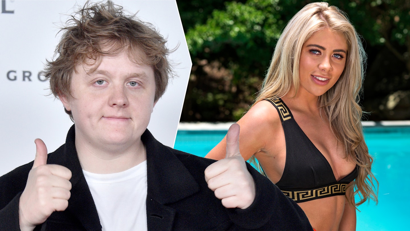 Lewis Capaldi and Paige Turley