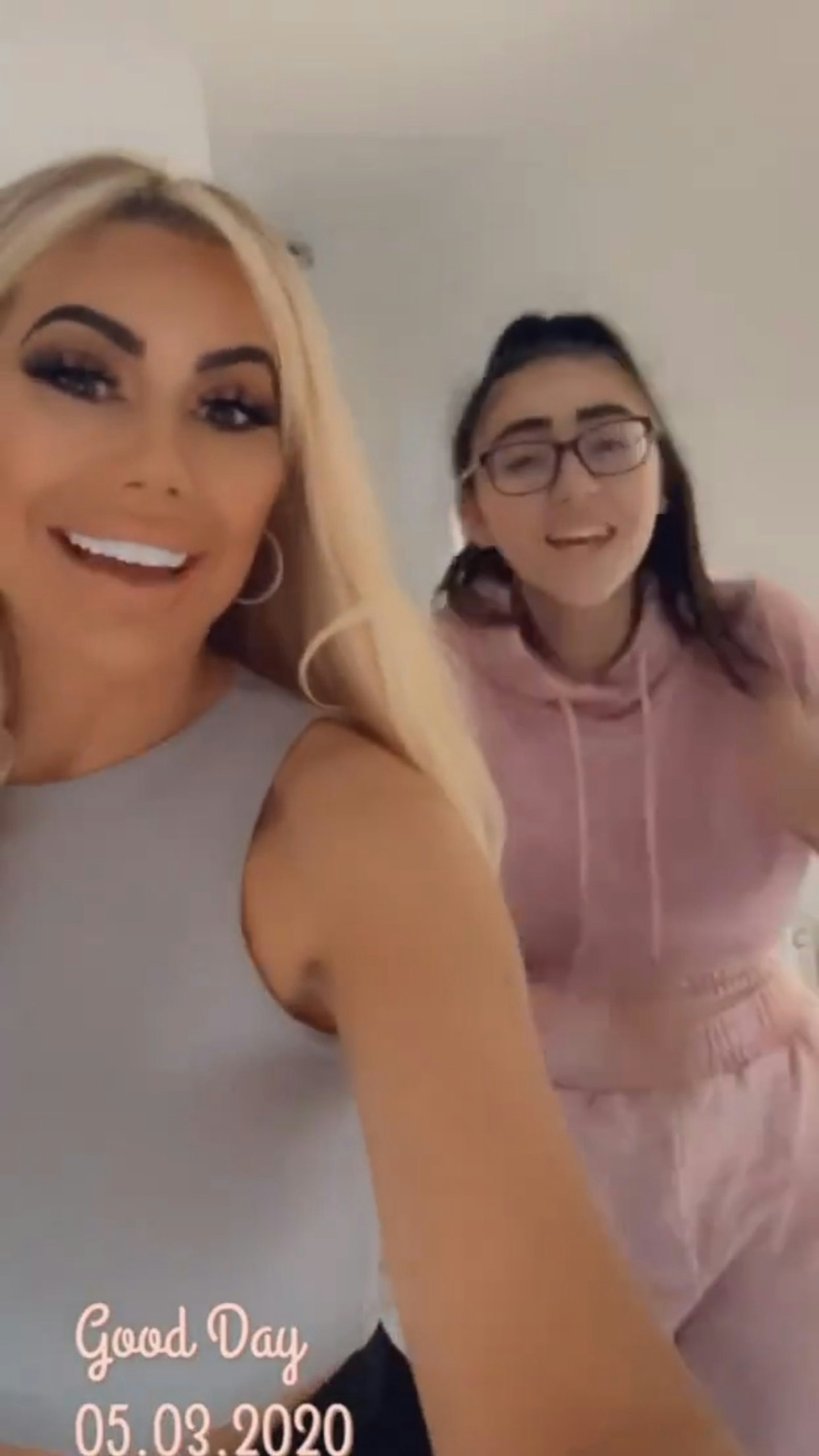 Chloe Ferry and younger sister Amy