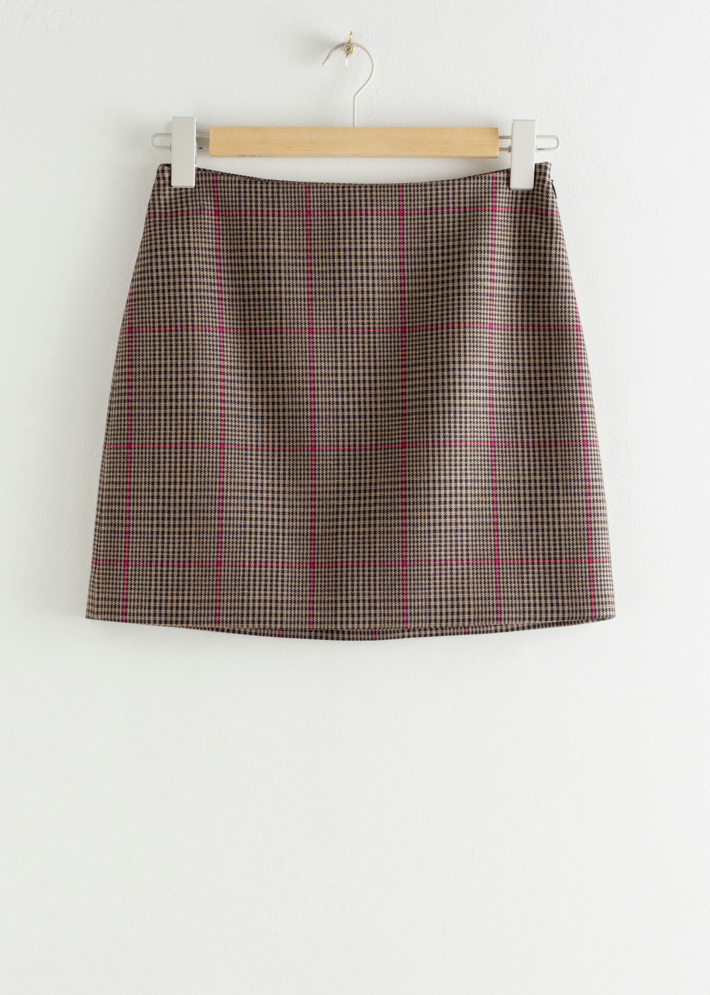& Other Stories, Plaid Mini Skirt, £27