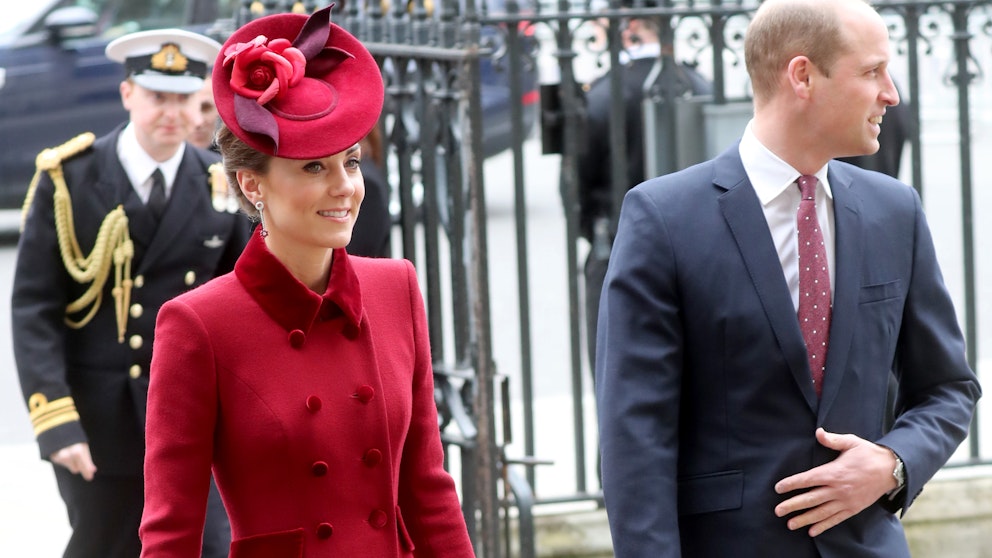 Kate Middleton Recycles A Catherine Walker Coat Dress